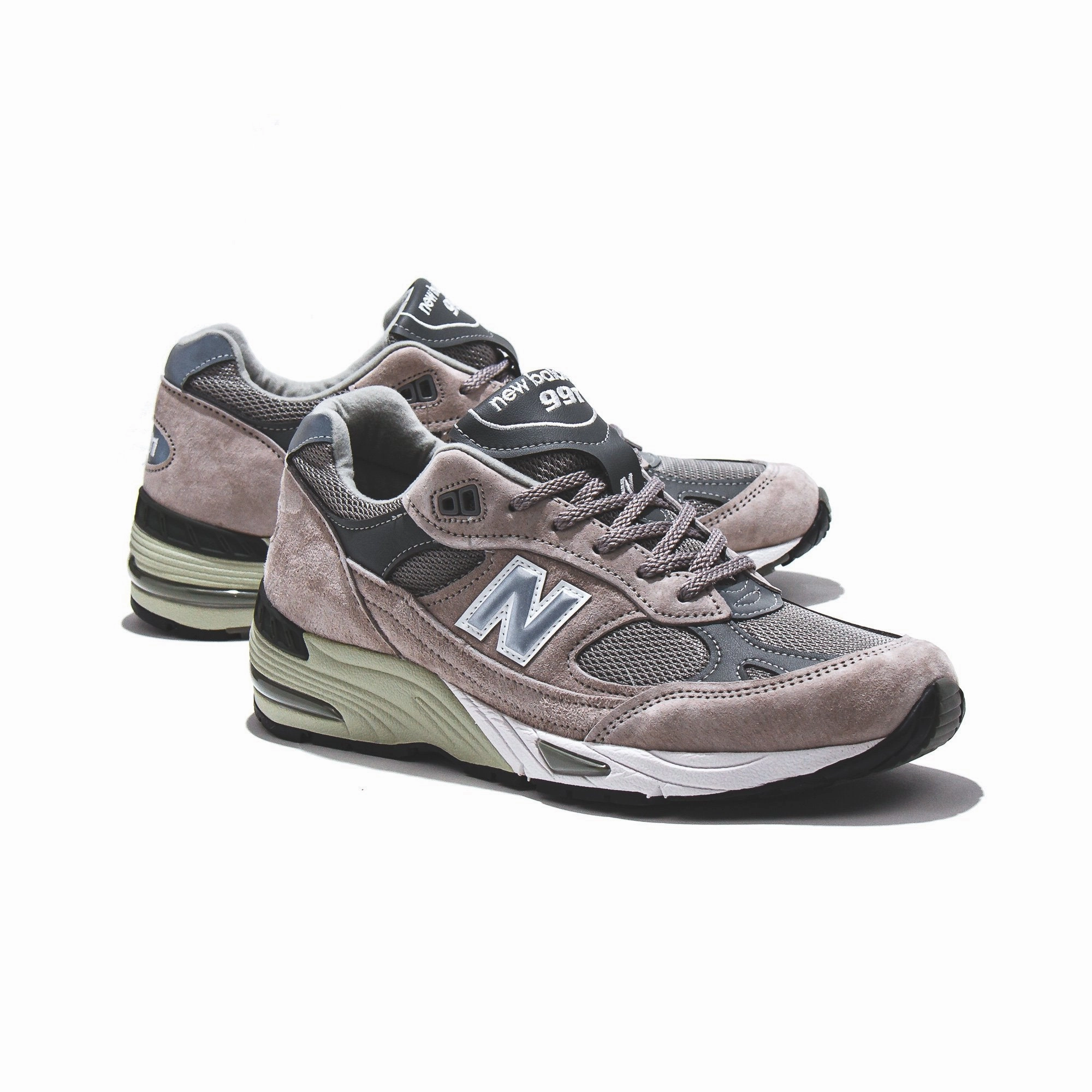 New Balance Men 991 Silver Grey Made In England M991GL All-day Flex