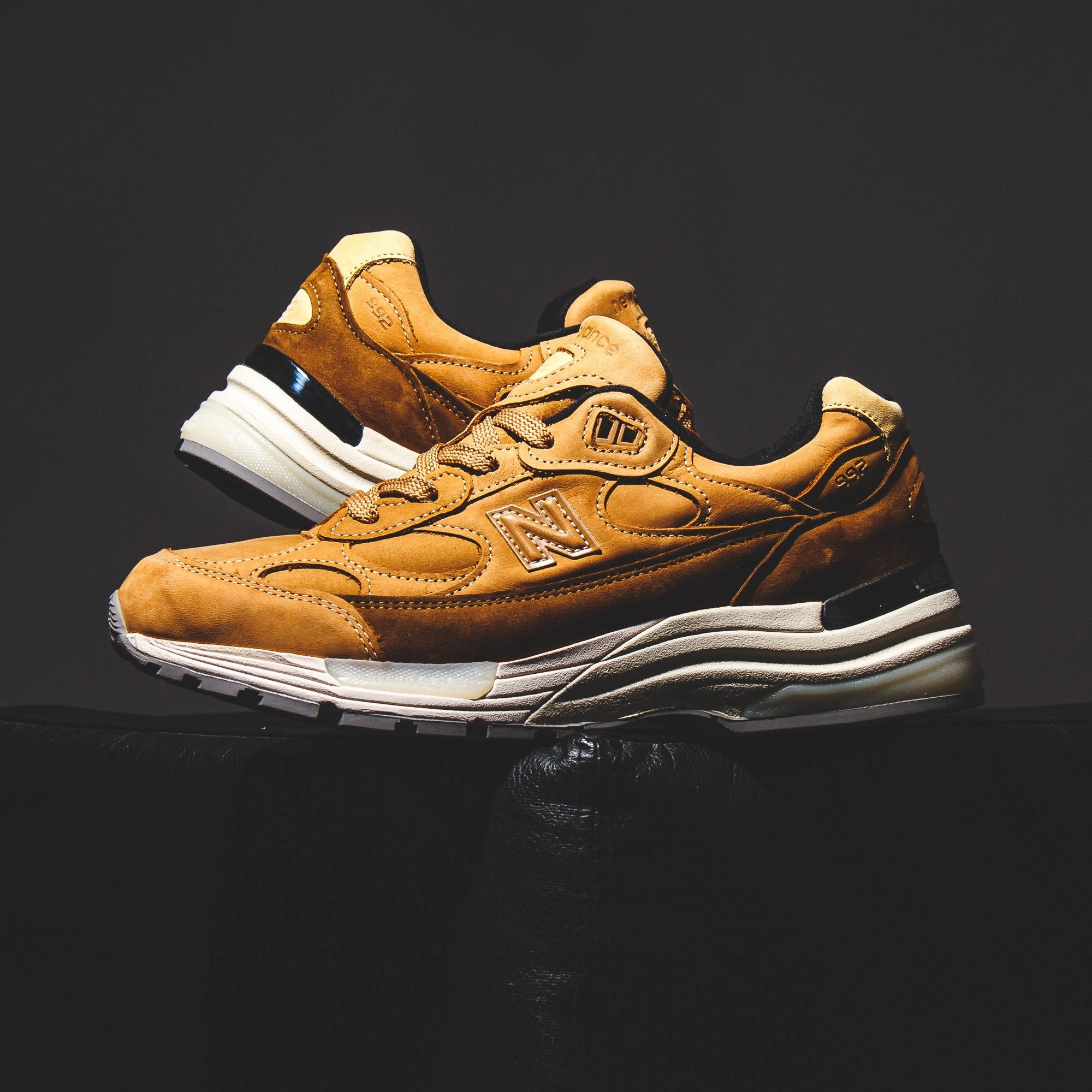 New Balance Men 992 Tan Made In USA M992LX Travel Ease