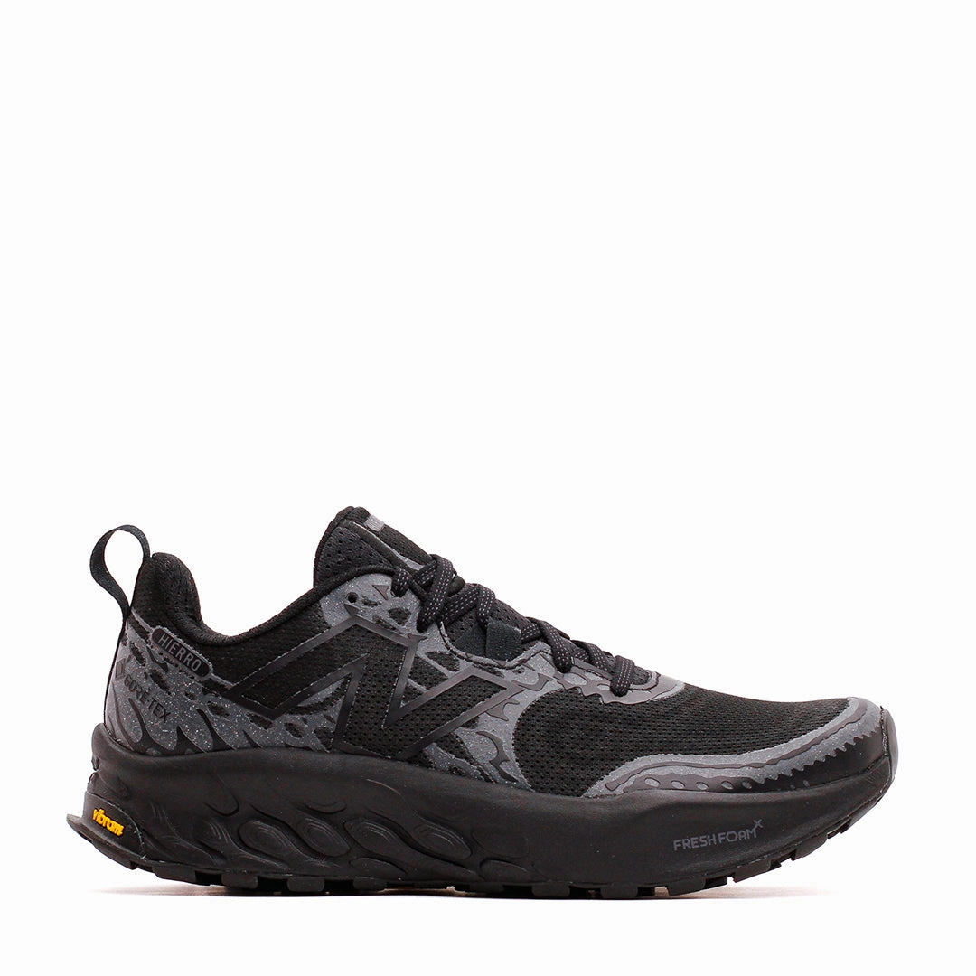 Tide Path Vacation Style New Balance Men Fresh Foam X Hierro v8 Gore-Tex Black MTHIGA8