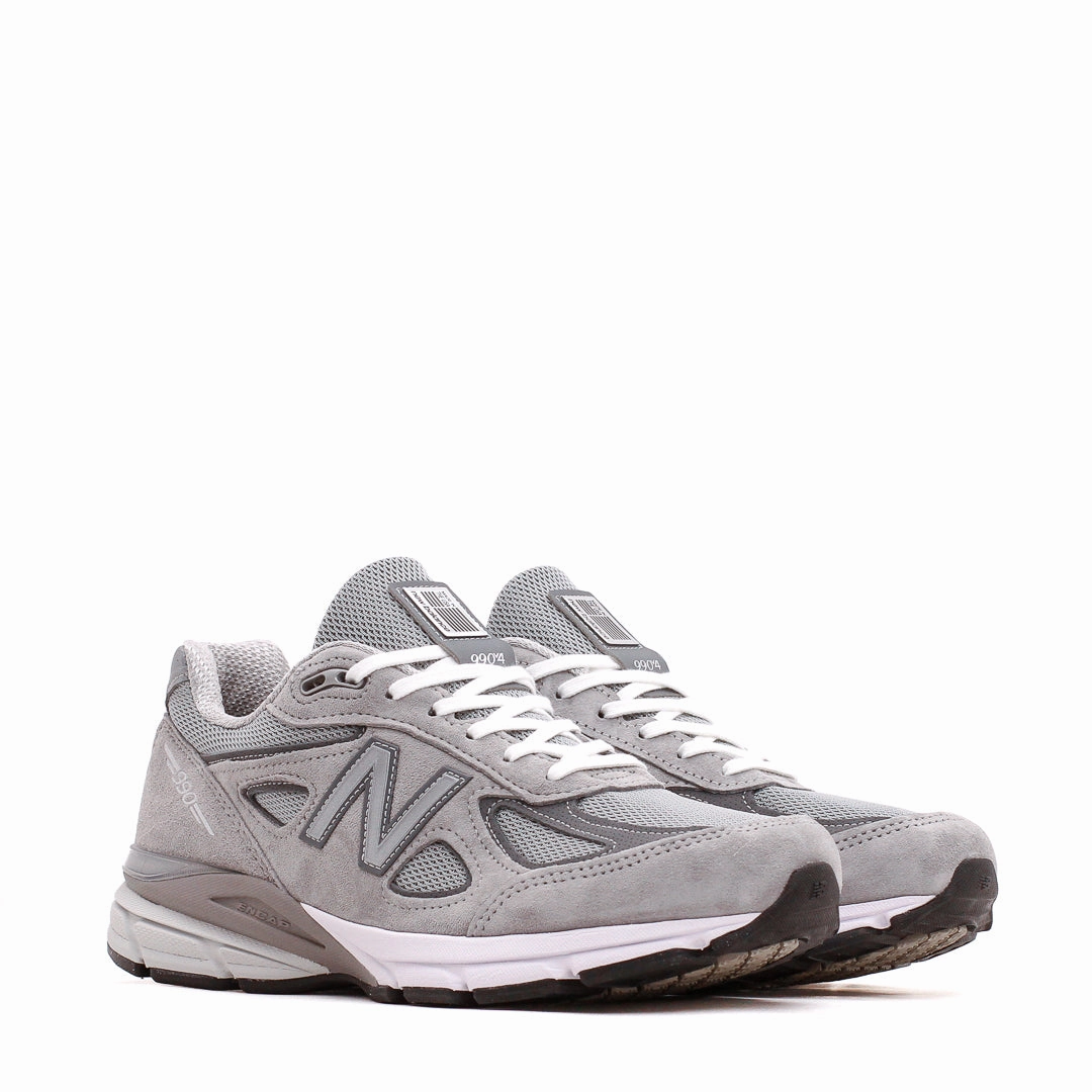 New Balance Unisex 990v4 Made In USA Grey U990GR4 Flexible Upper