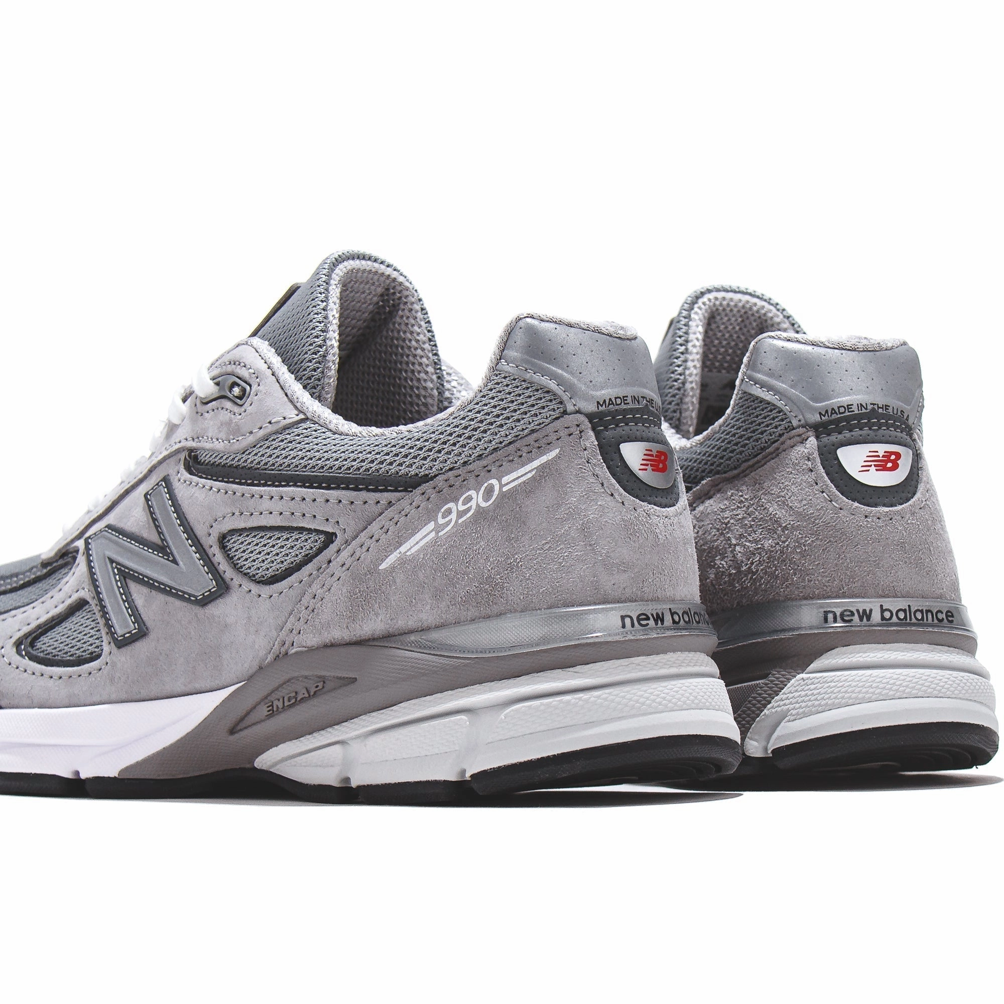New Balance Unisex 990v4 Made In USA Grey U990GR4 Urban Step-Out