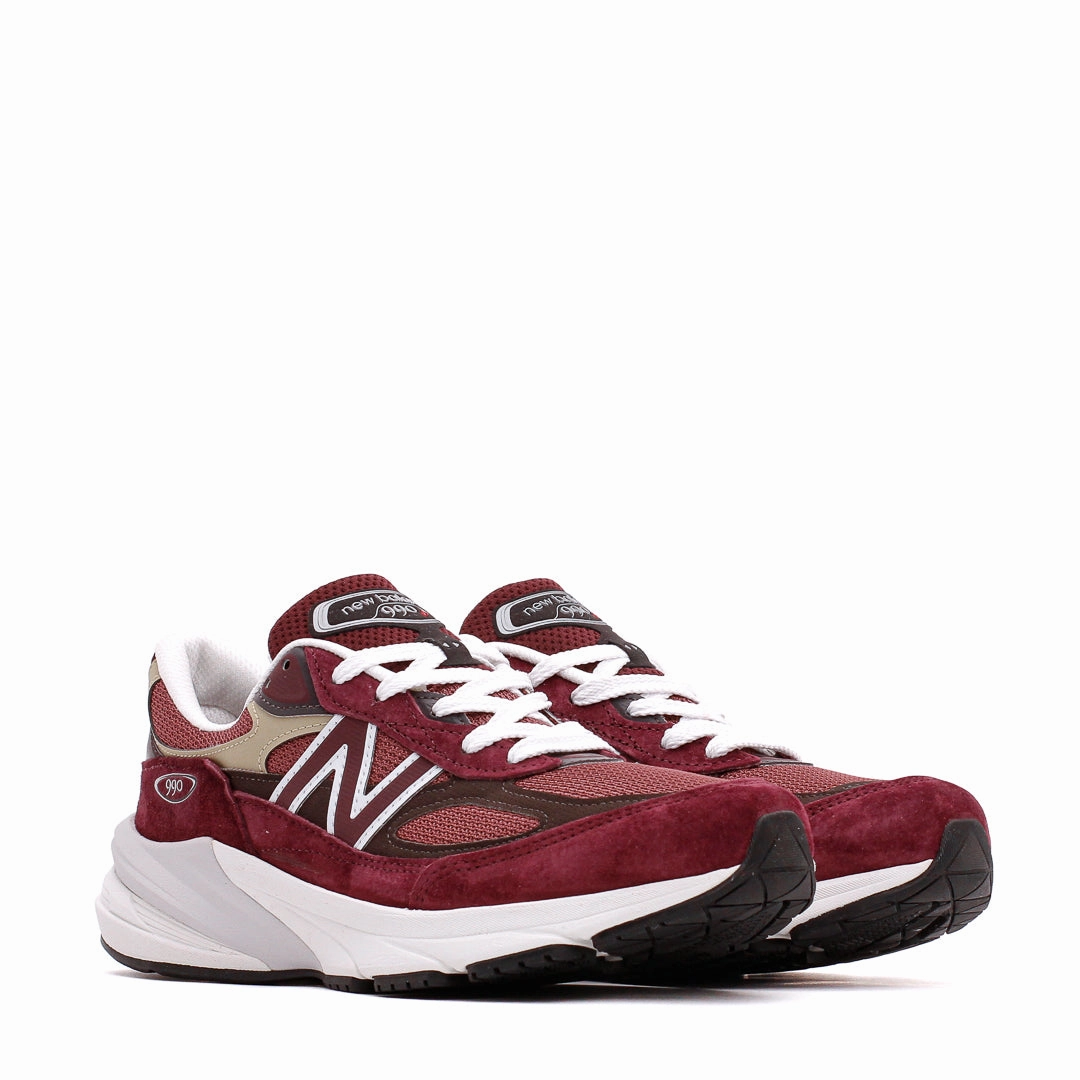 New Balance Unisex 990v6 Burgundy Made In USA U990BT6 Urban Lookbook