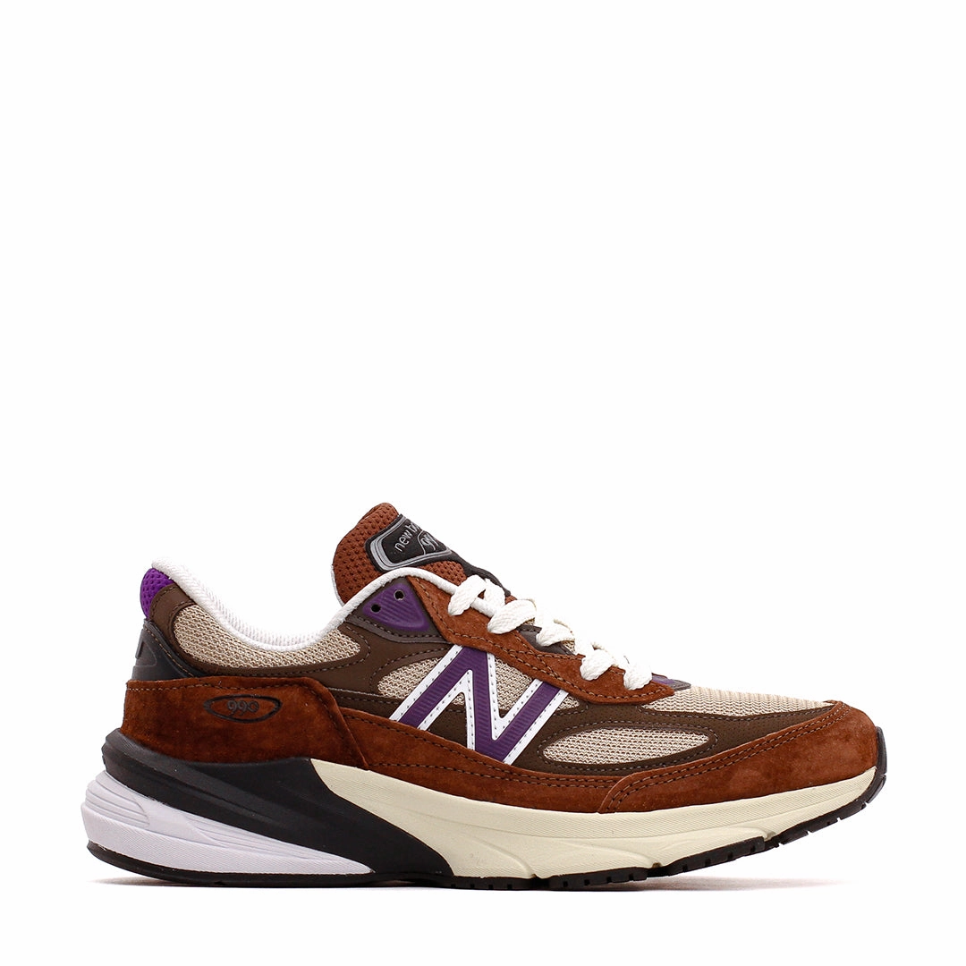 New Balance Unisex 990v6 Rich Oak Cosmic Grape U990OP6 Chic Step