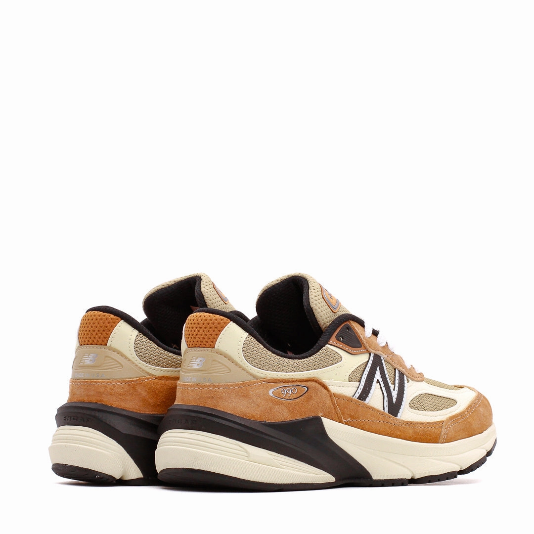 New Balance Unisex 990v6 Sepia Orange Incense Made In USA U990TO6 Stress-Free Walk