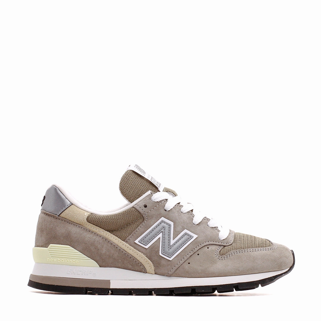 Winter Fit Retro Tone New Balance Unisex 996 Grey Made In USA U996GR