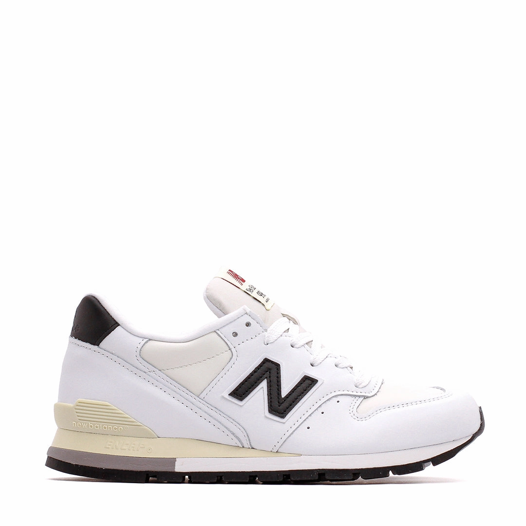 New Balance Unisex 996 White Made In USA U996TC Quick Step-On Comfort Layer