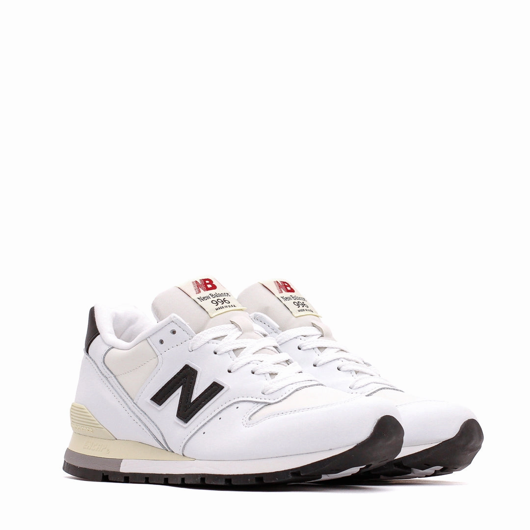 New Balance Unisex 996 White Made In USA U996TC Soft Walk-In Comfort