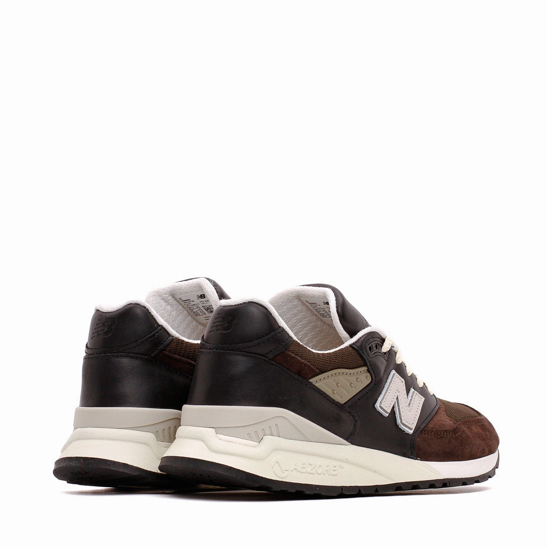 New Balance Unisex 998 Black Made In USA U998RE Non-Slip Design