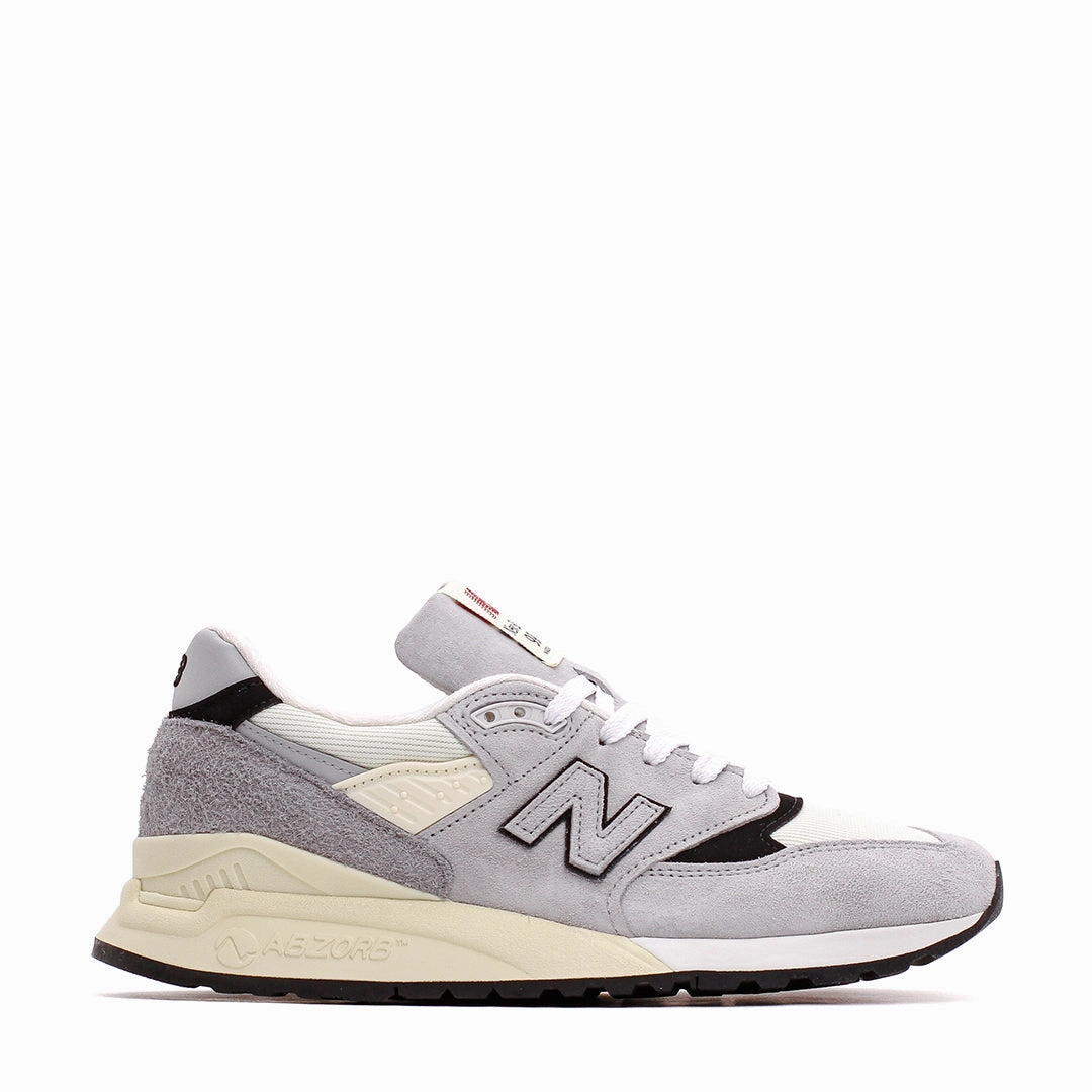 Snow Step Low Heel New Balance Unisex 998 Grey Made In USA U998GB