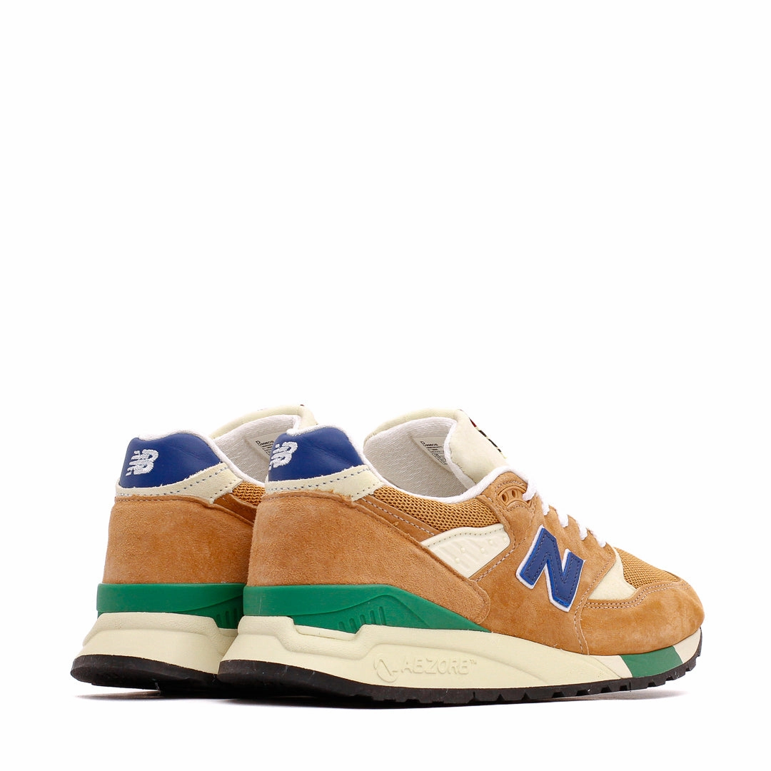 New Balance Unisex 998 Orange Made In USA U998OB Active Step-On Comfort Layer