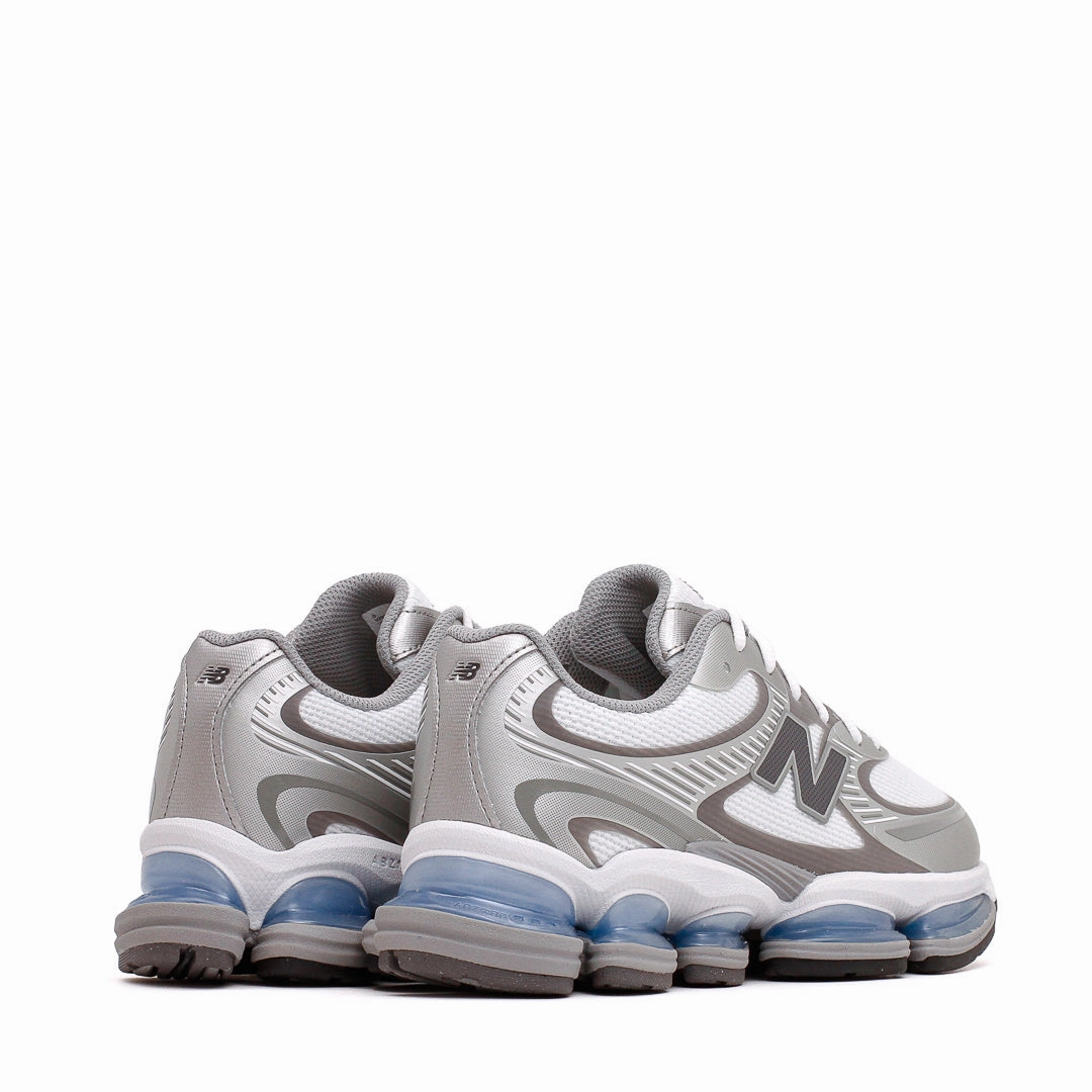 New Balance Unisex Abzorb 2000 White Silver Metallic Core U2000AA Versatile Outfit