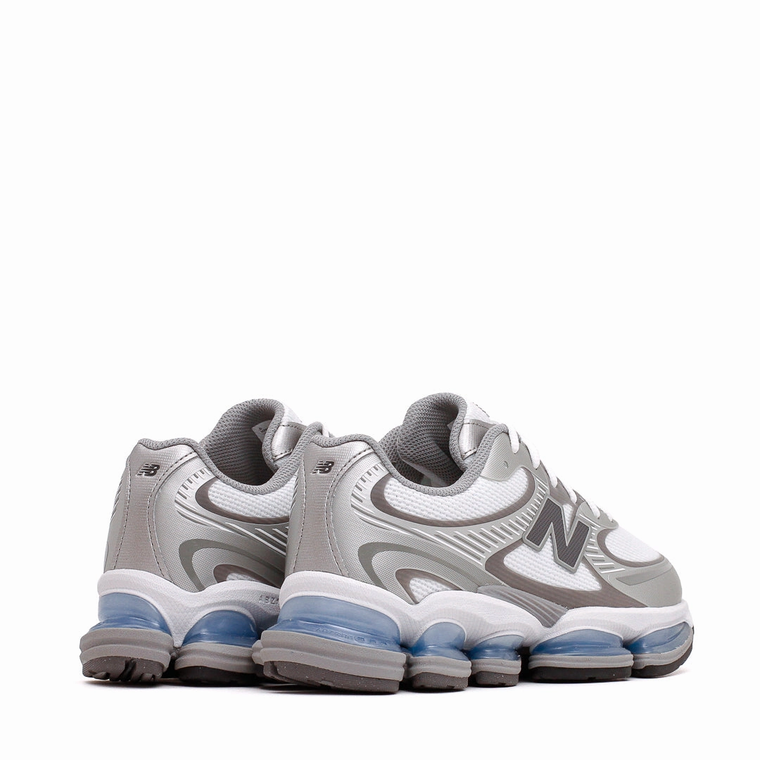 New Balance Unisex Abzorb 2000 White Silver Metallic Core U2000AA Versatile Outfit