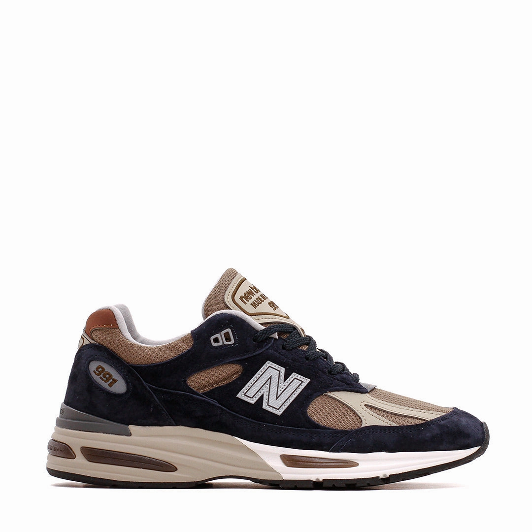 New Balance Unisex Made in UK 991v2 After Midnight U991DB2 Easy Step
