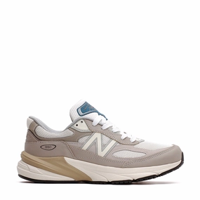 New Balance Unisex Made in USA 990v6 Light Mushroom U990MM6 Day Run Soft Support