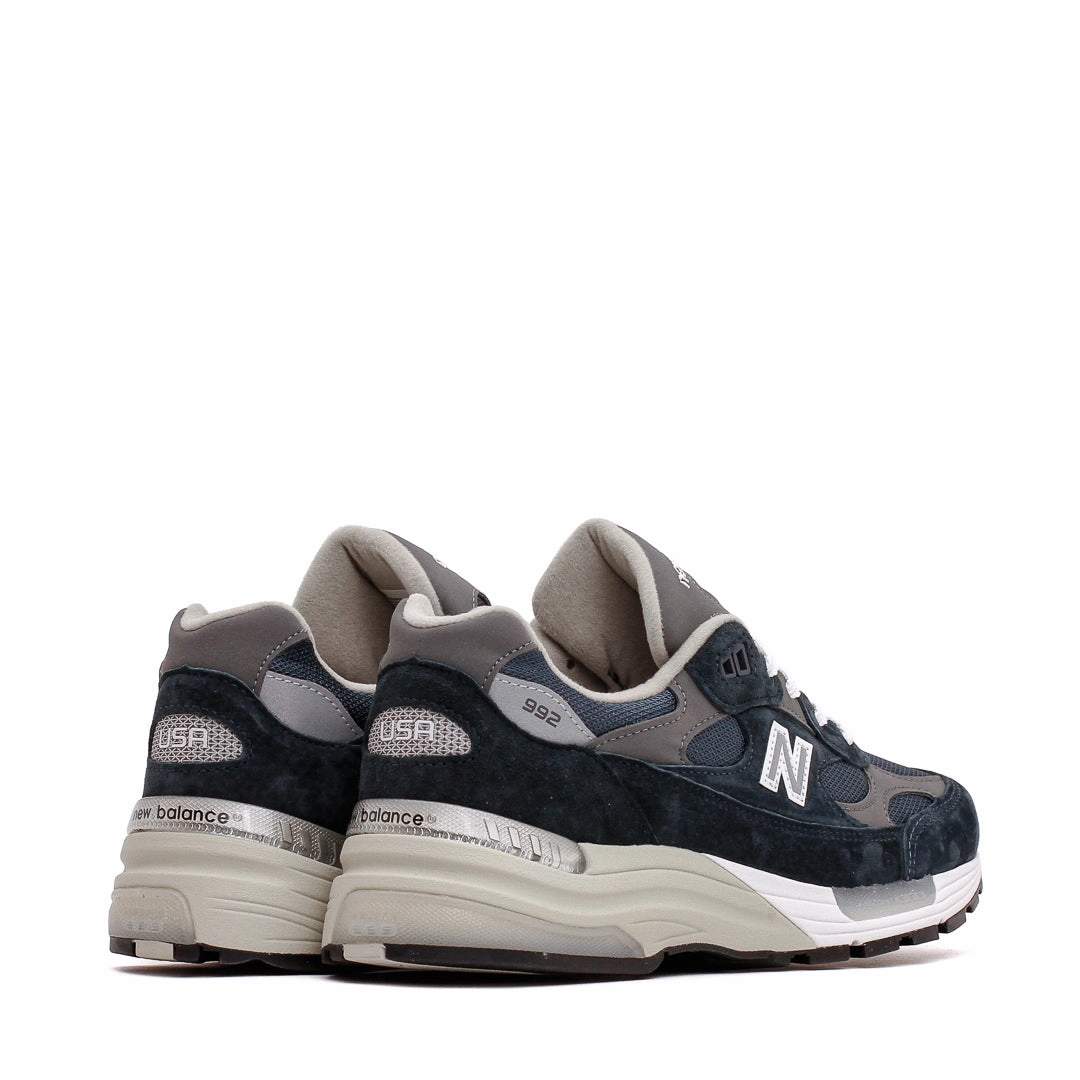 New Balance Unisex Made in USA 992 Navy U992NY Travel Step-On Move Layer