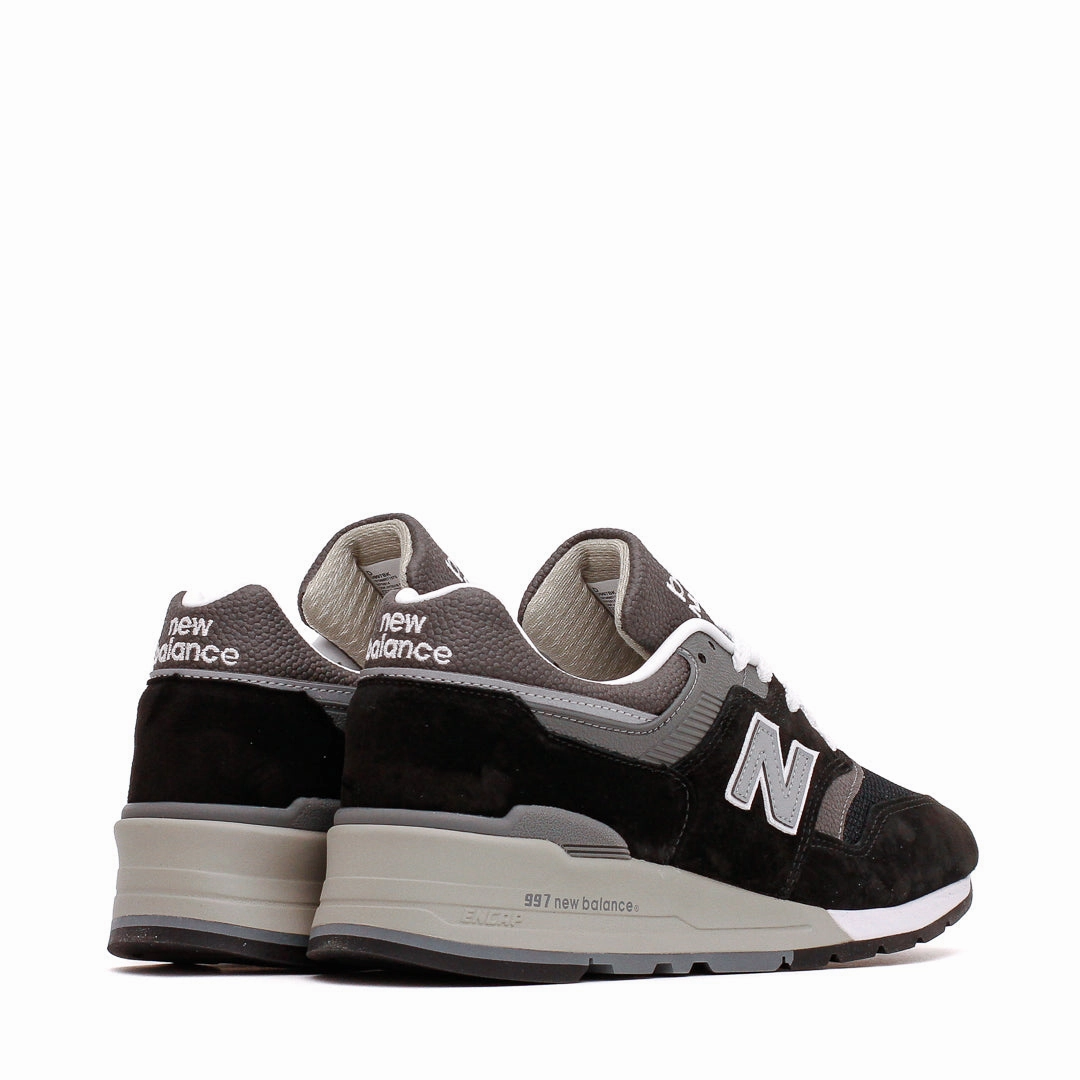 New Balance Unisex Made in USA 997 Black U997BK Soft Fit Layer