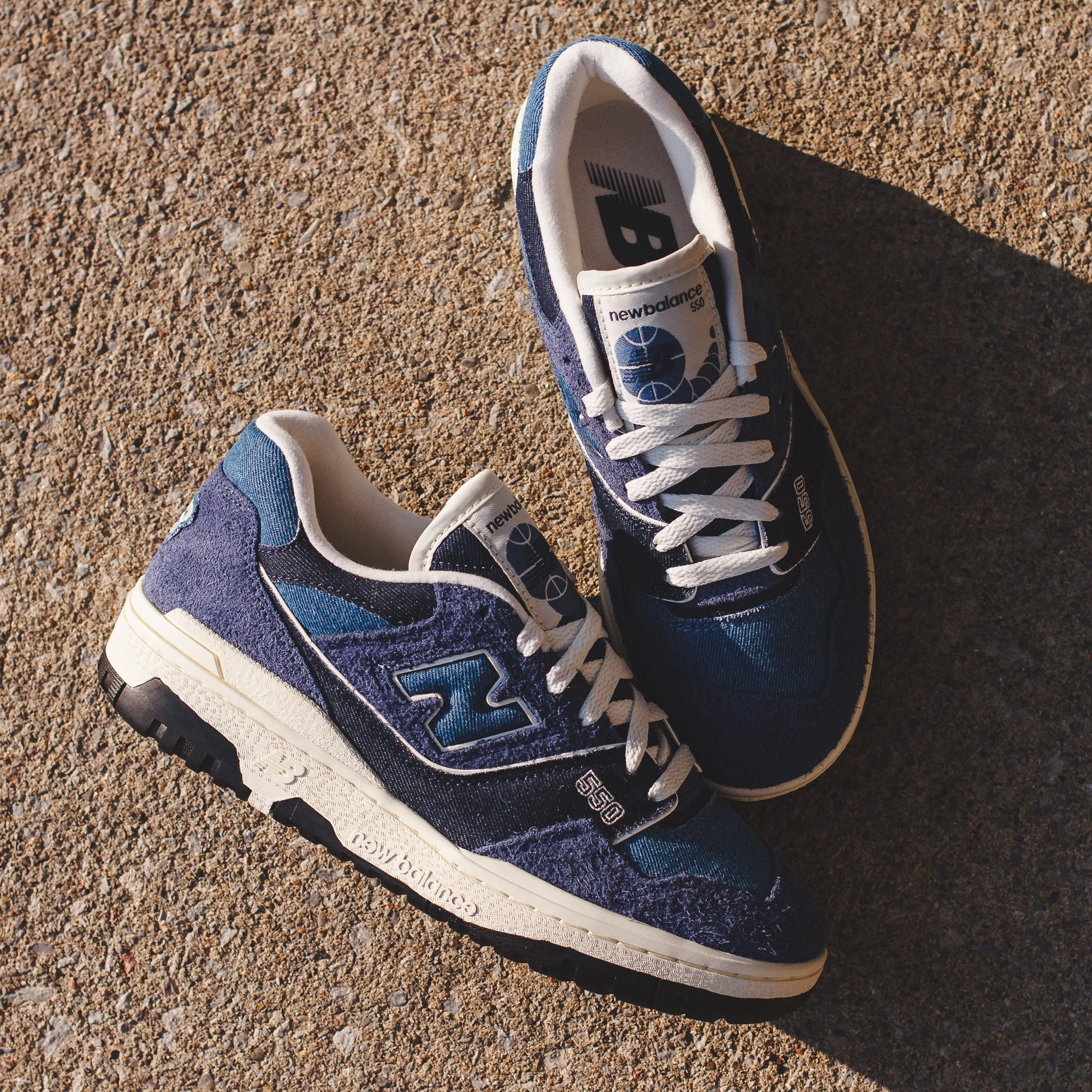 New Balance Women 550 Navy BBW550GH Air Step