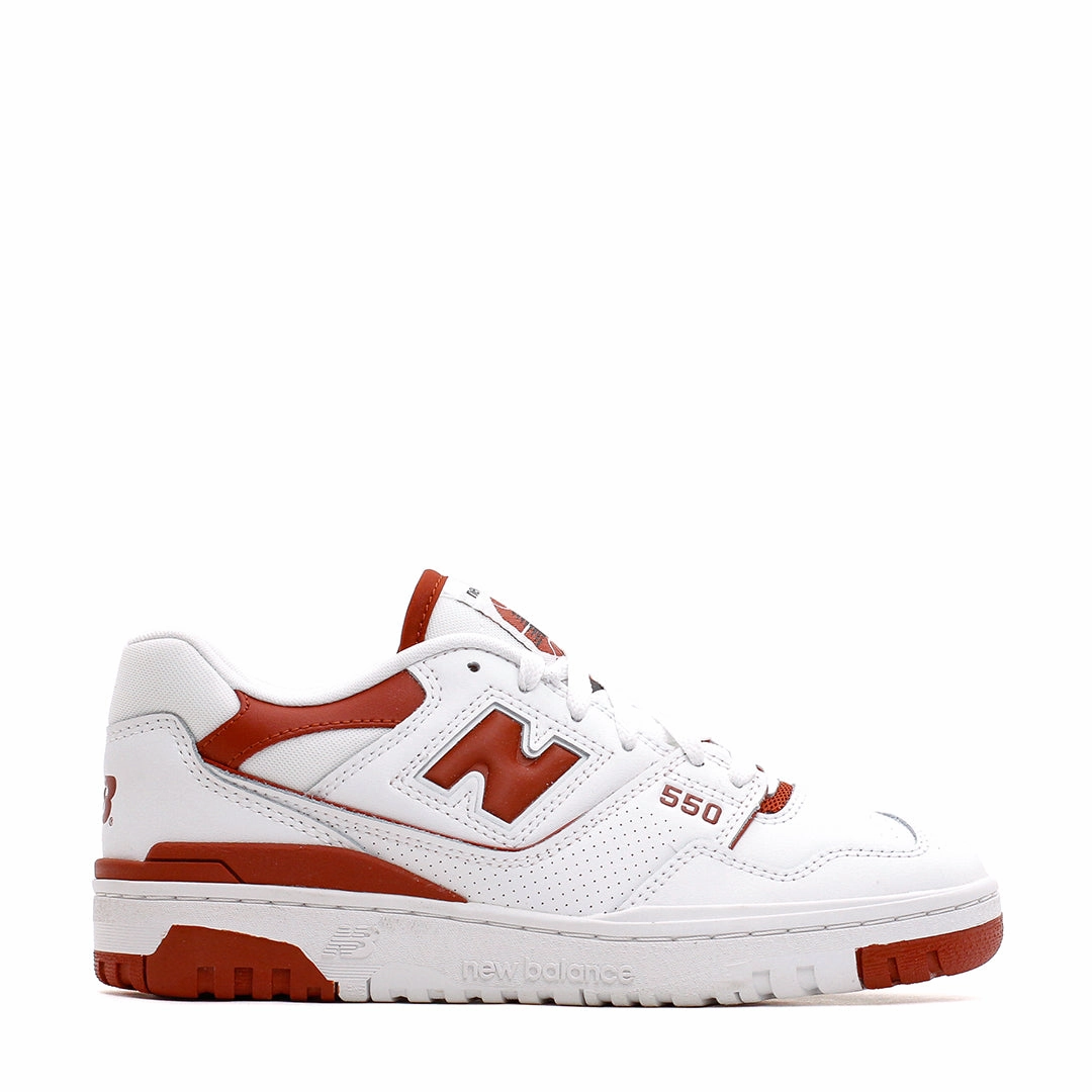 New Balance Women 550 White BBW550BR Travel Motion