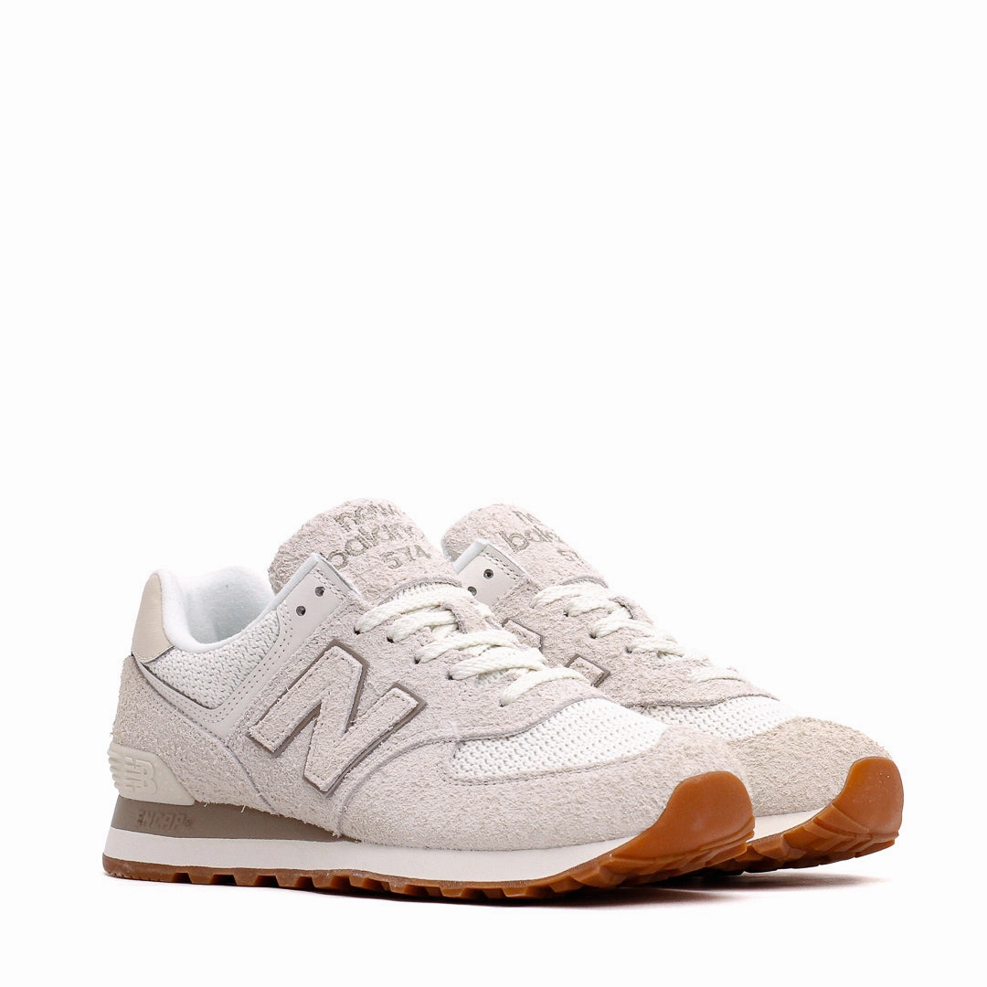 New Balance Women 574 Sea Salt WL574BEM Active Step-On Move Layer
