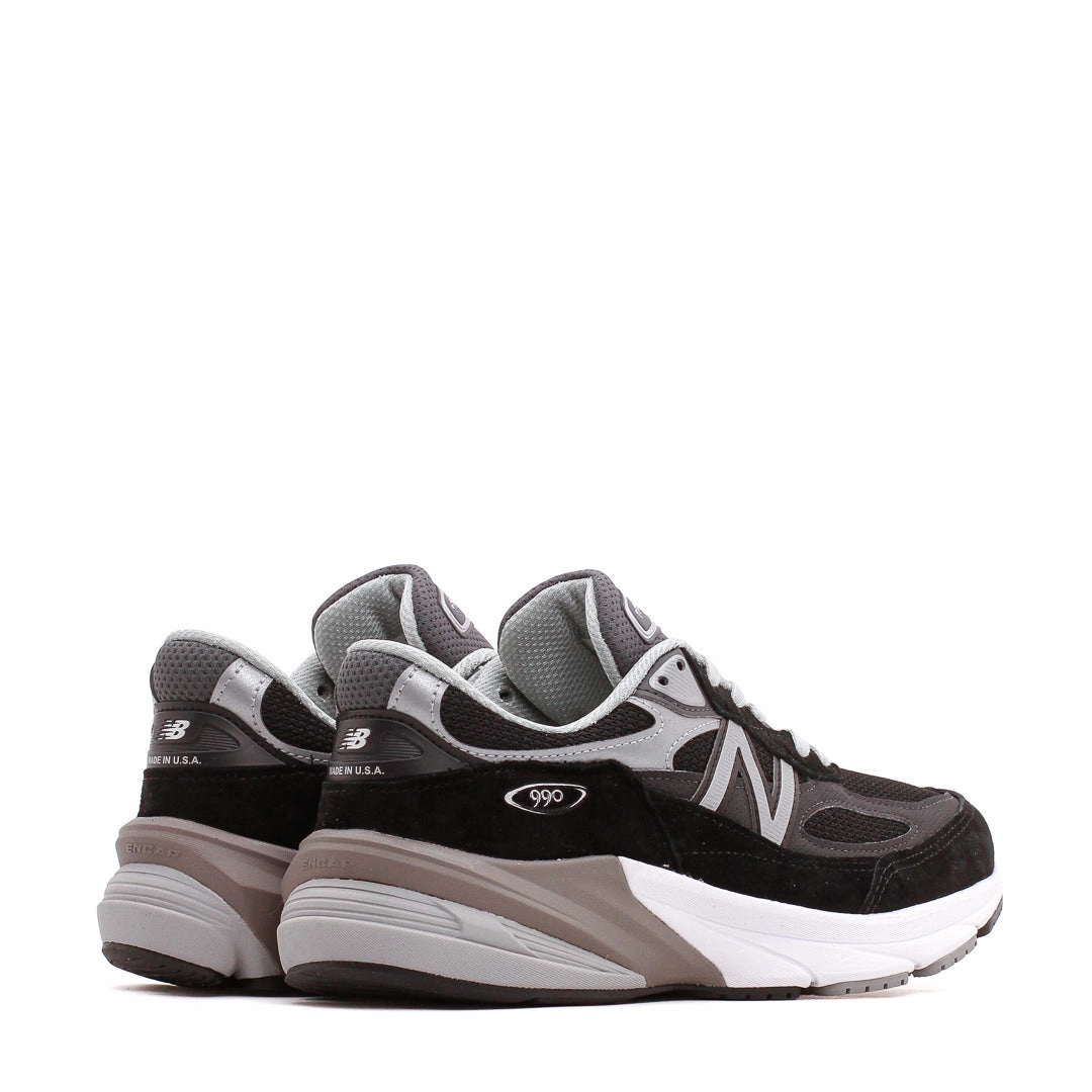 New Balance Women 990v6 Black Made In USA W990BK6 Easy Slip-On