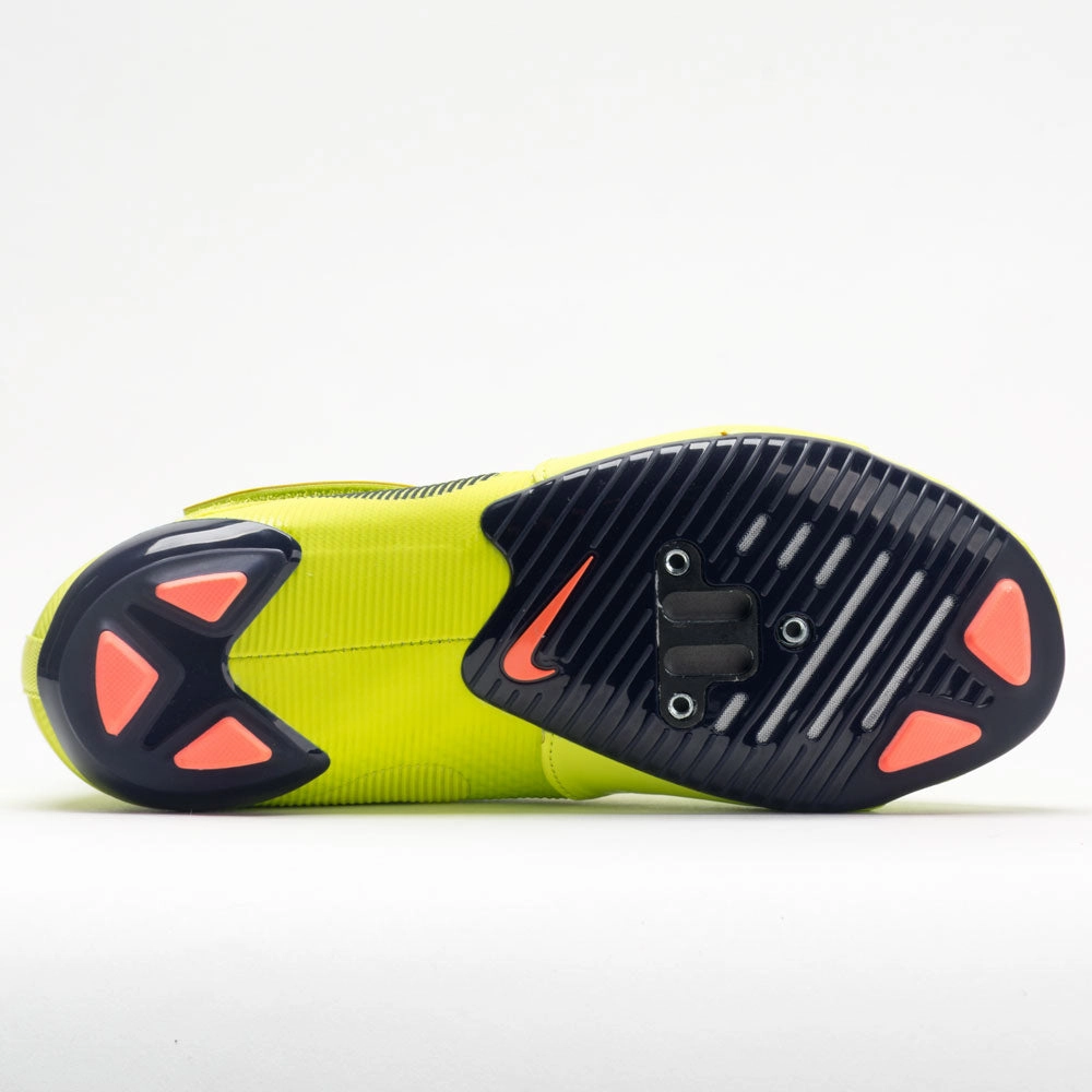Nike SuperRep Cycle Men's Cyber/Blackened Blue/Bright Mango Anti - abrasion sole