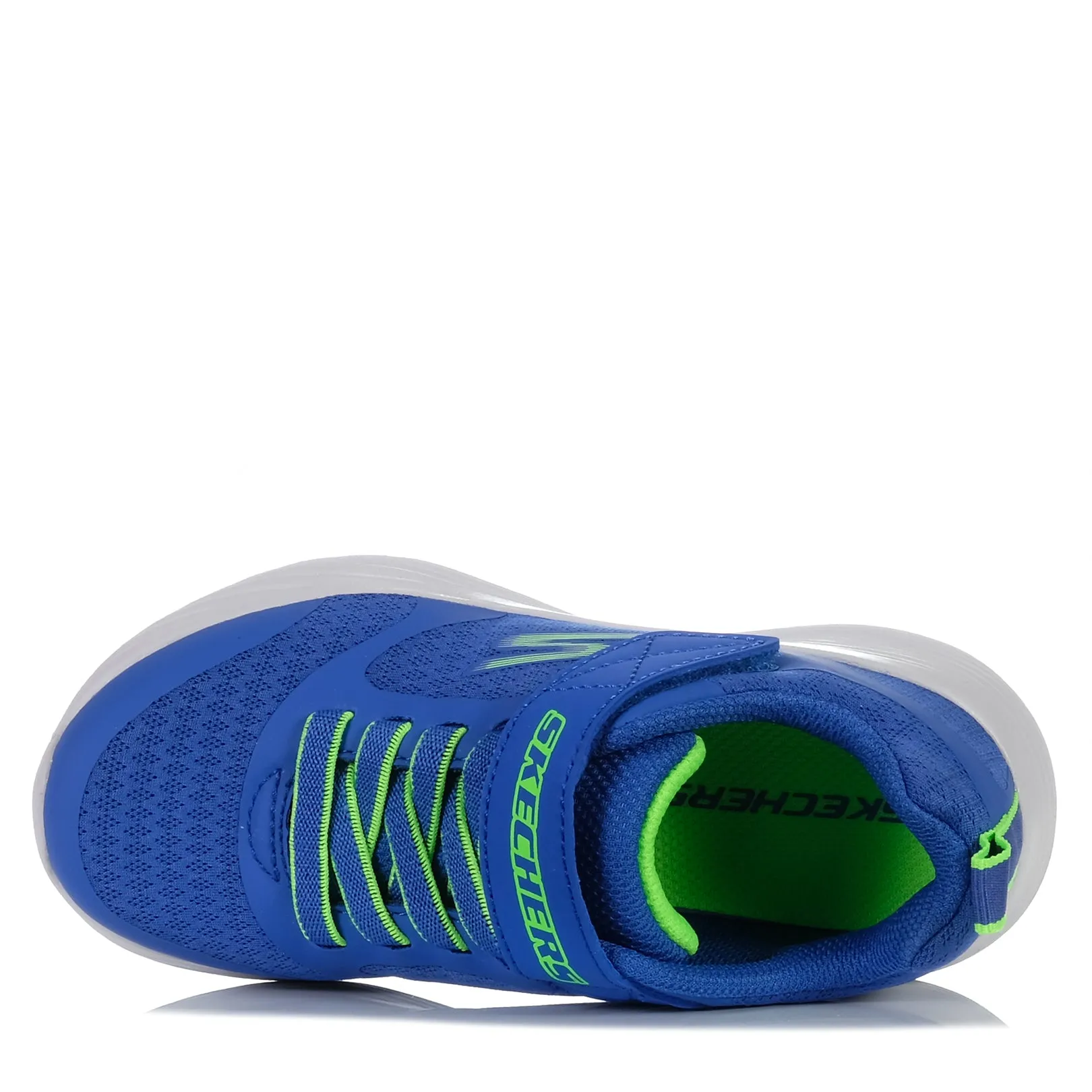No Rub Stitching Skechers GOrun 400 V2 - Goltran 405095L Blue/Lime