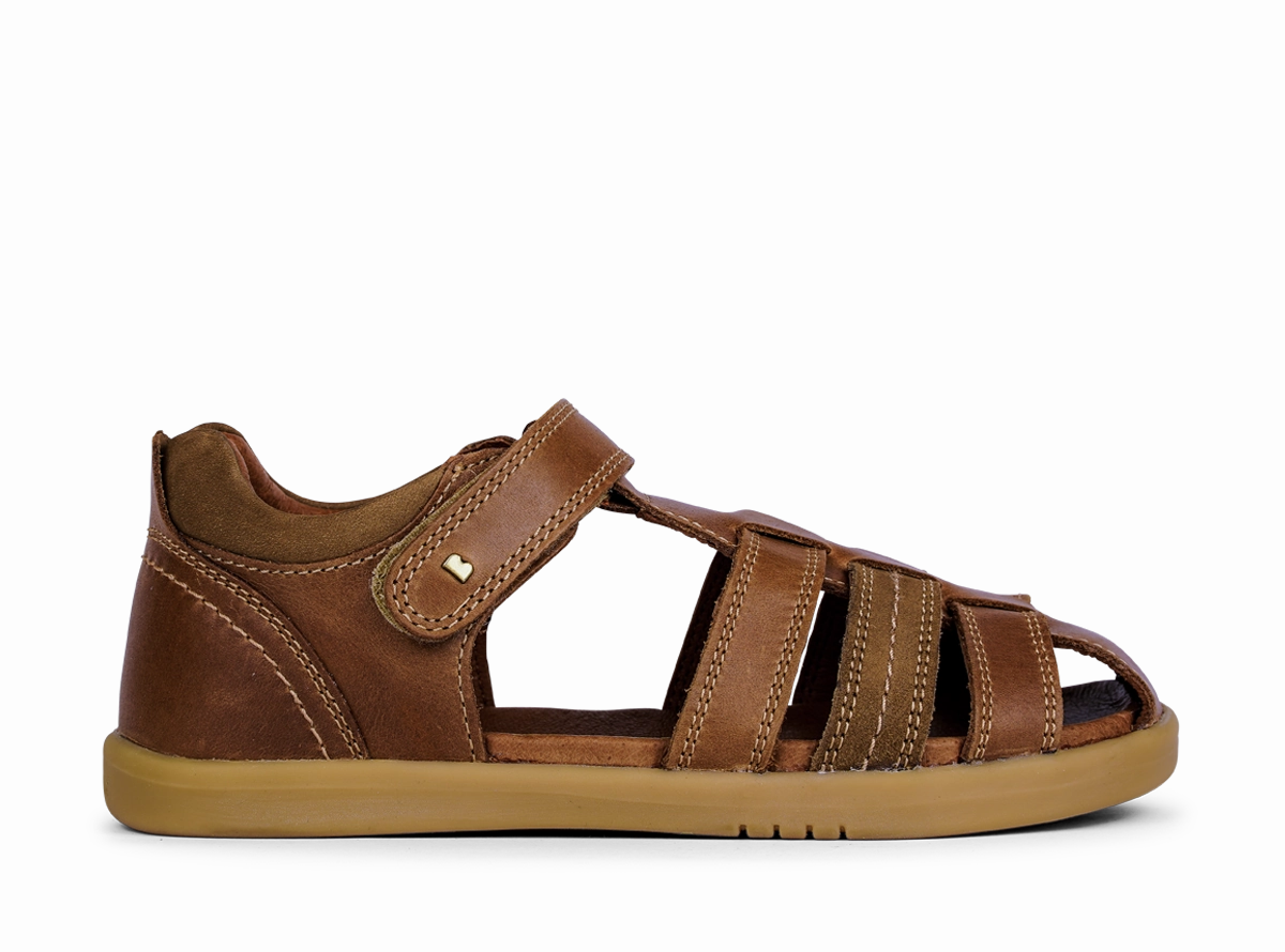 No Pressure Bobux KID  Roam Sandal - Caramel