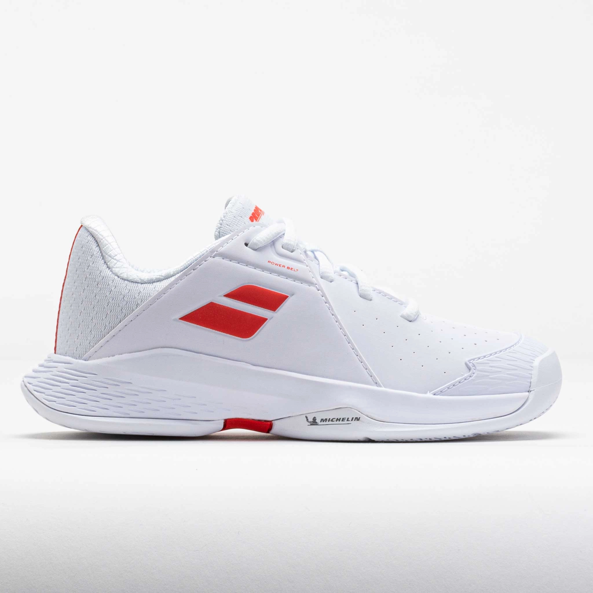 No Slip Babolat Propulse 3 Junior White/Coral