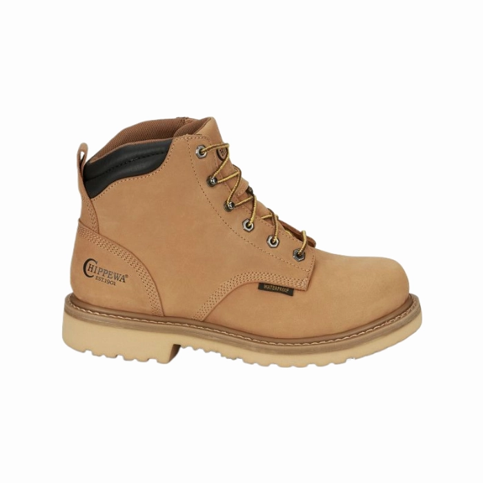 Northbound 6" Waterproof Plain Lace Up Wear Proof