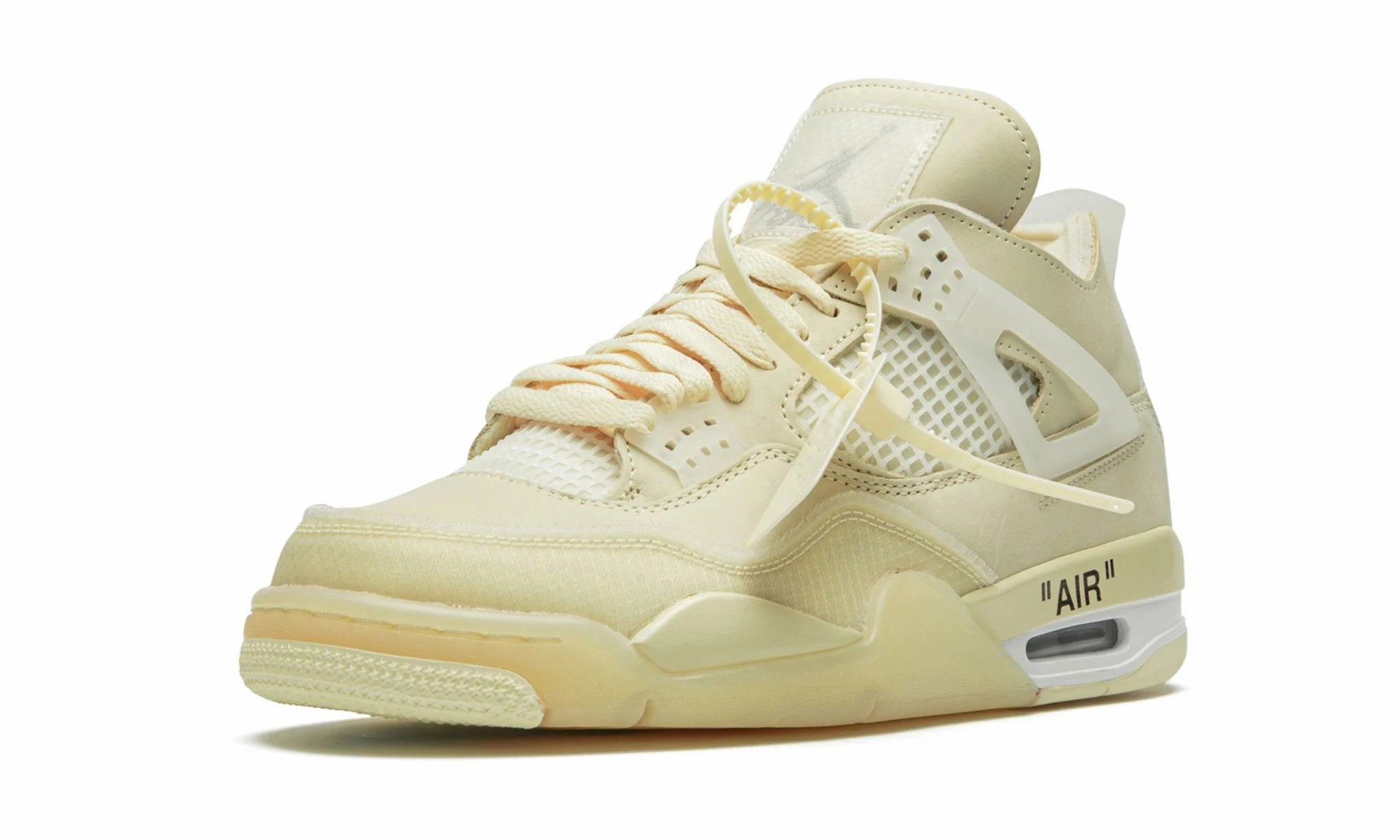 Off-White x Wmns Air Jordan 4 Retro SP Sail Sporty Look Concept