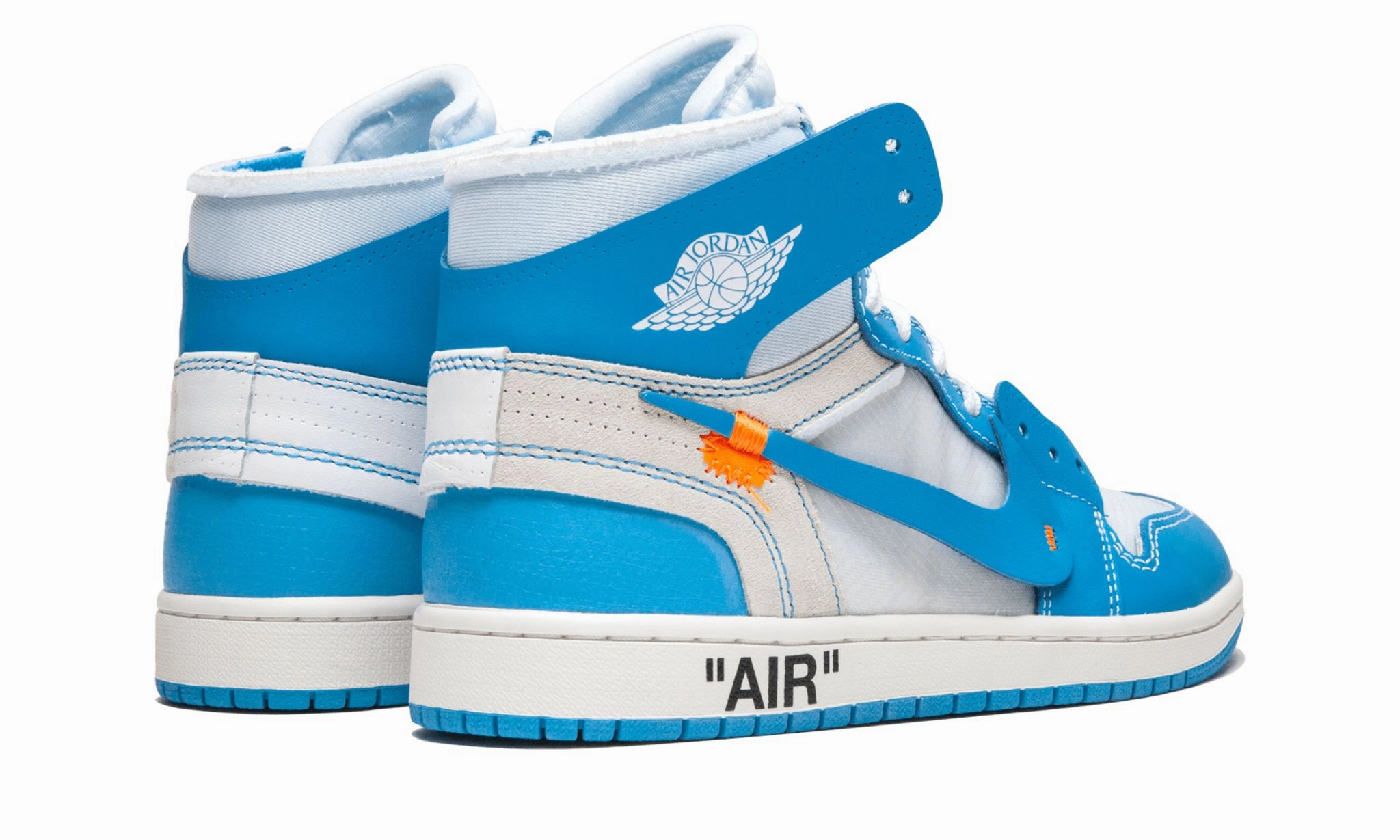 OffWhite X Air Jordan 1 Retro High OG Unc Fresh Breeze