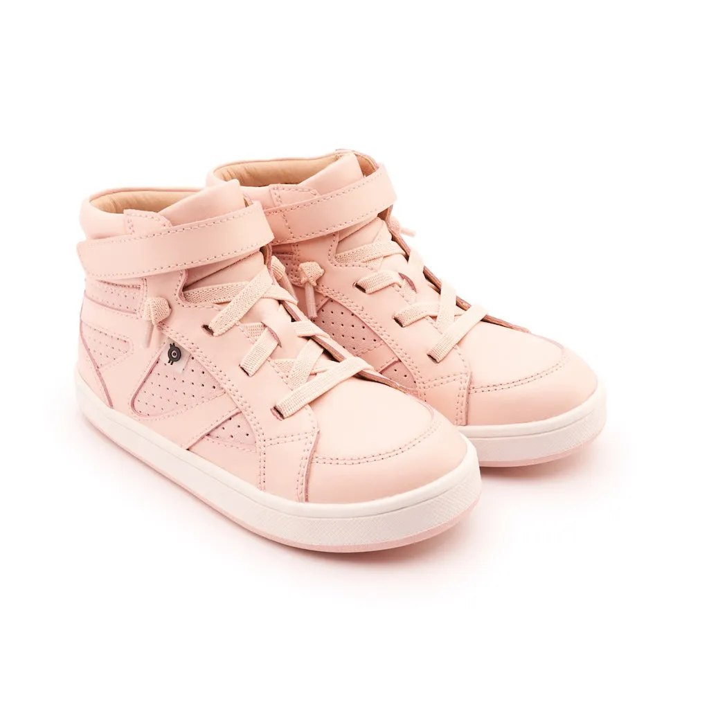Old Soles Sole Base Sneaker Boot - Powder Pink Smooth Step Tech