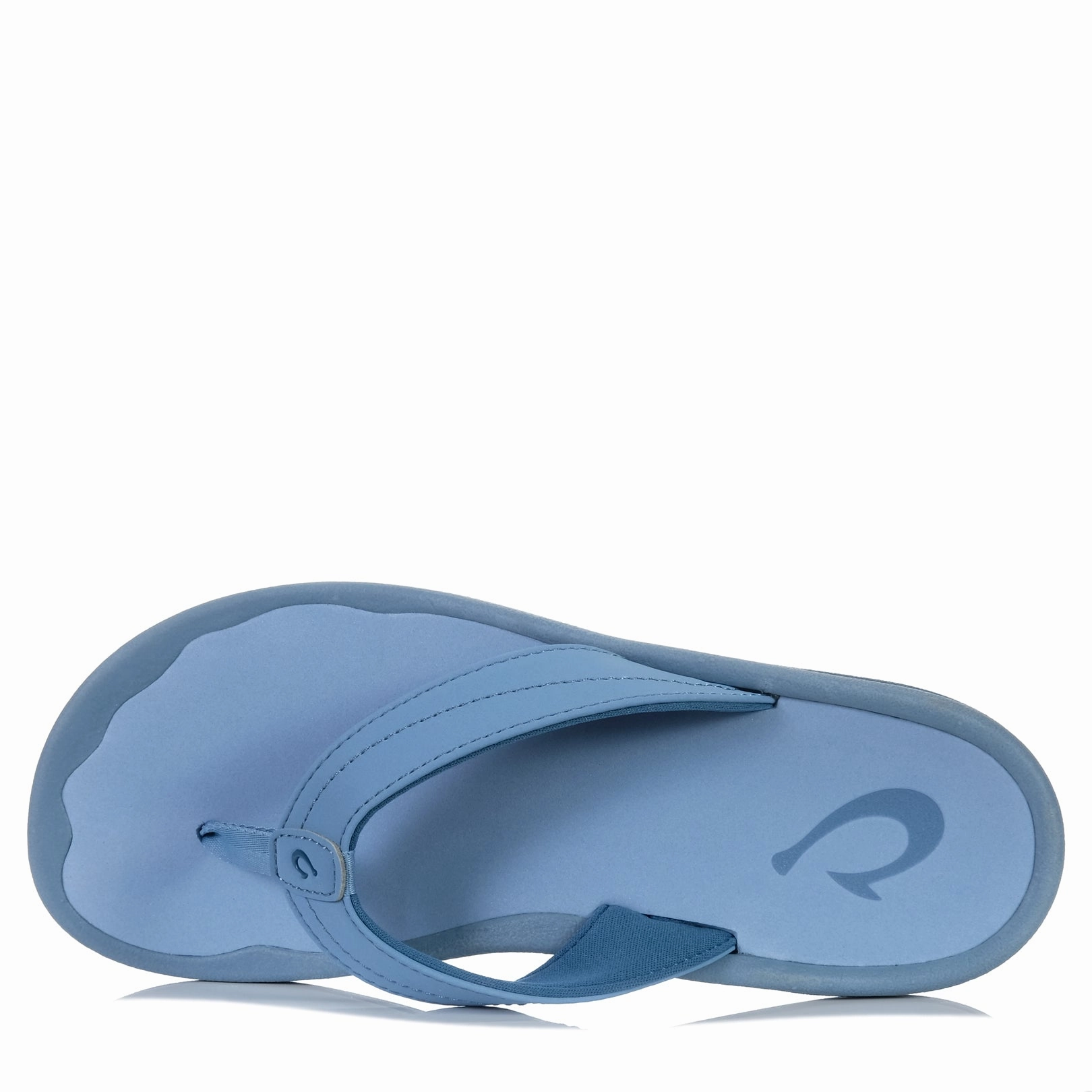 OluKai Ohana Womens Trench Blue Comfortable Sandal Heels