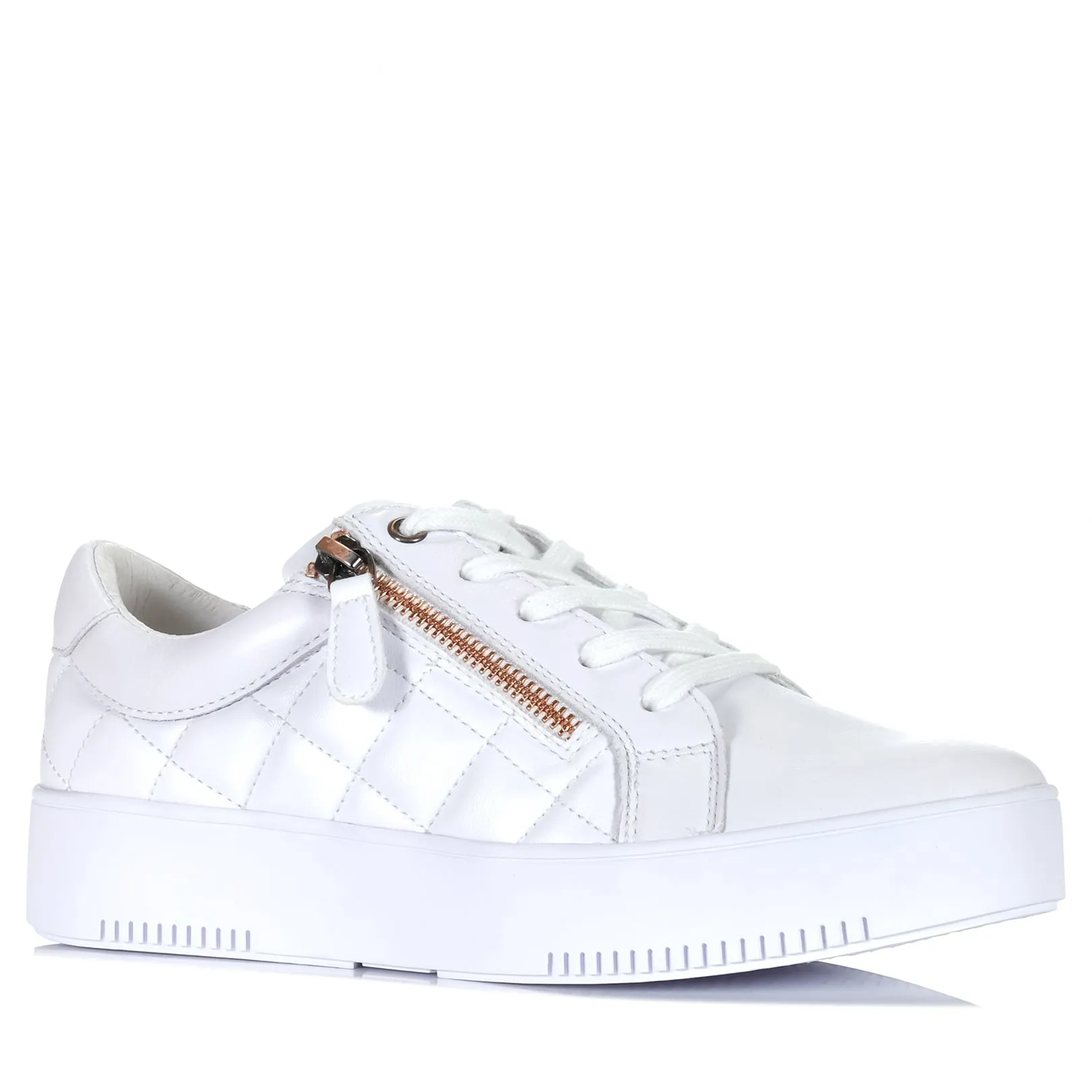 Vent Mesh Step Cushion Hush Puppies Value White