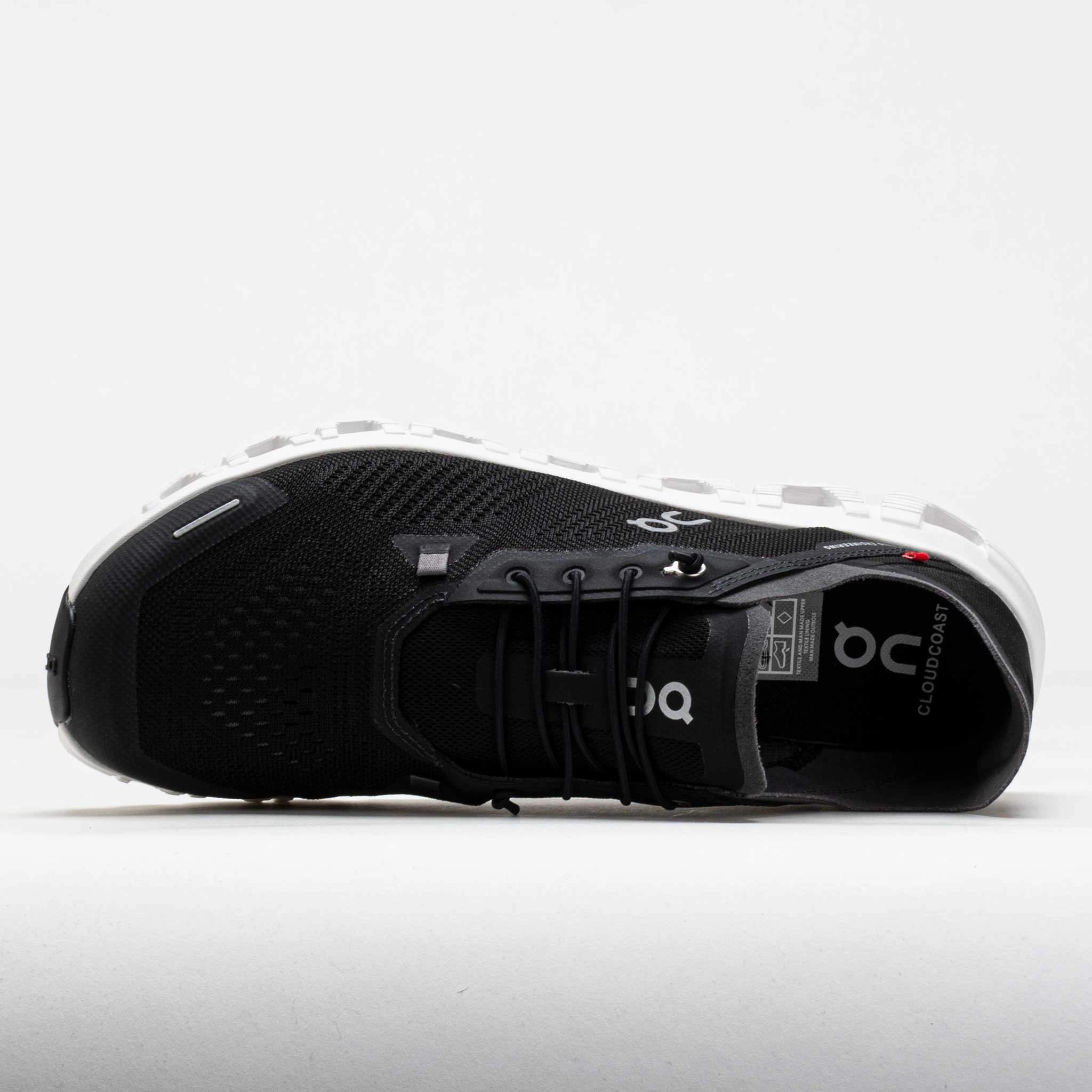 On Cloud 6 Coast Men's Black/White Diagonal support