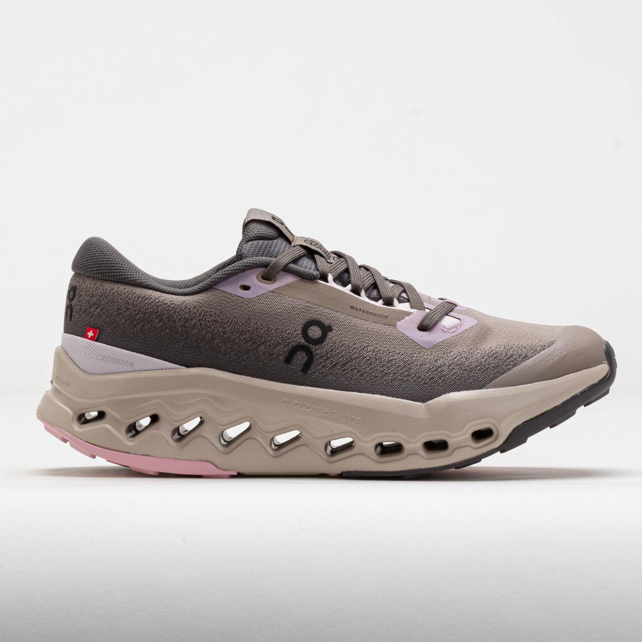 On Cloudsurfer Trail 2 Waterproof Women's Cinder/Desert Adaptive Motion