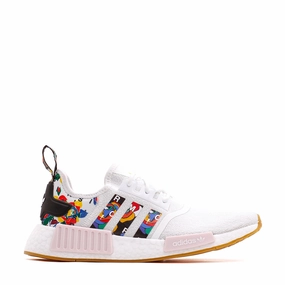 Adidas Originals Women NMD R1 Boost White GW0563 Market Walk Stylish Basic Footwear