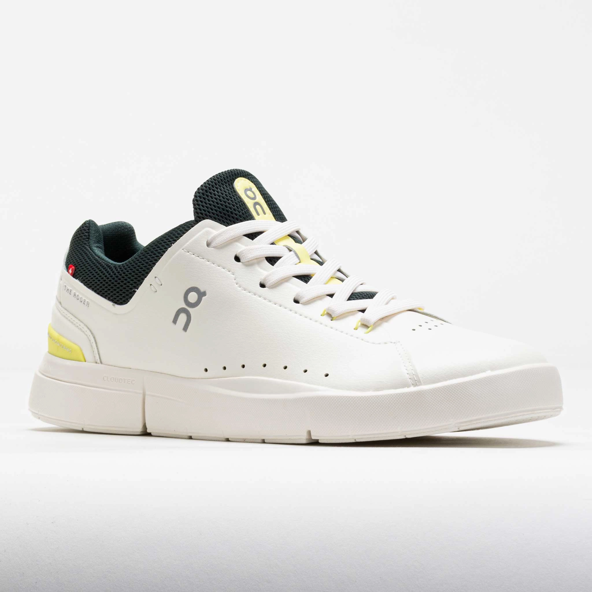 On The Roger Advantage 2 Men's Ivory/Evergreen Scratch Resistant