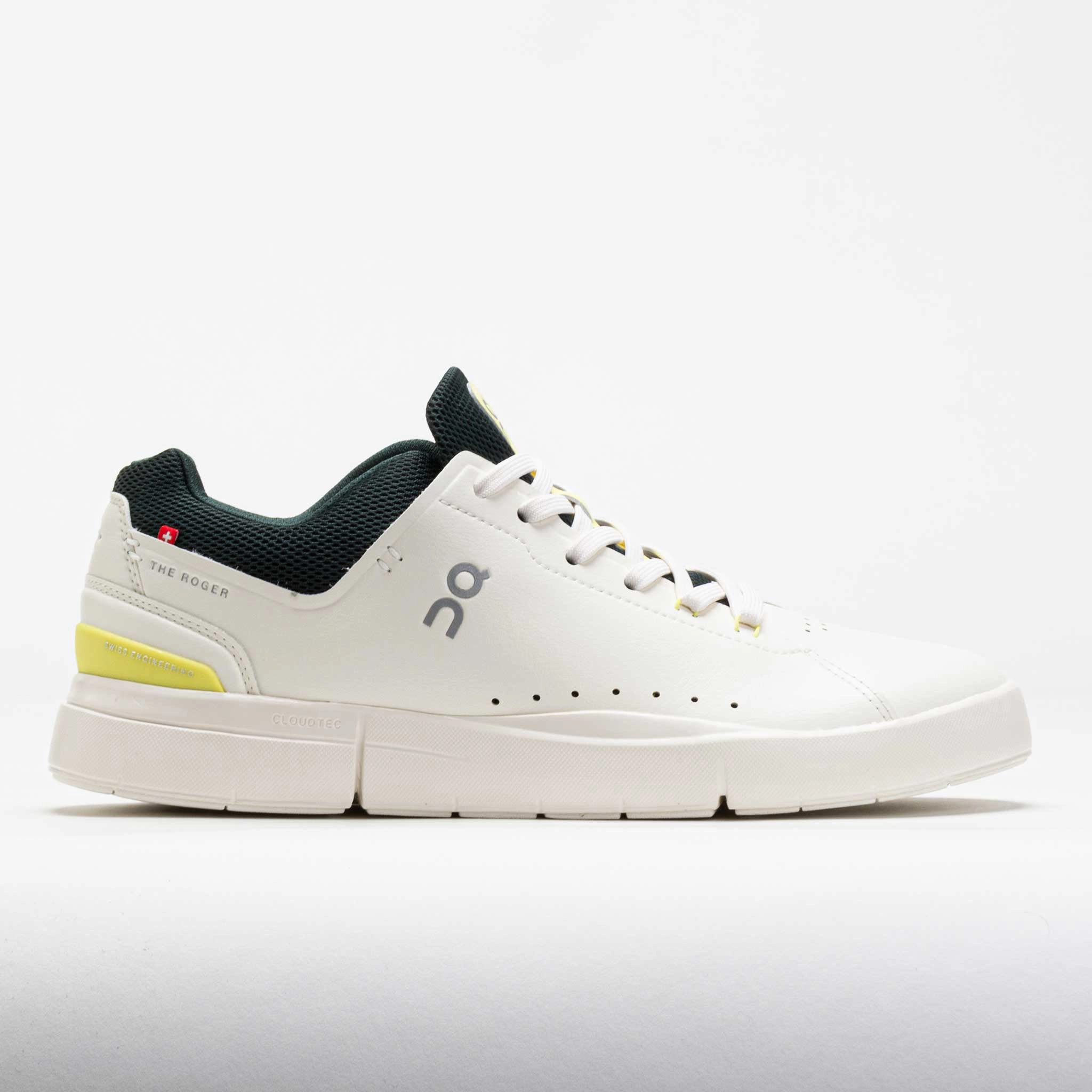 On The Roger Advantage 2 Men's Ivory/Evergreen Scratch Resistant