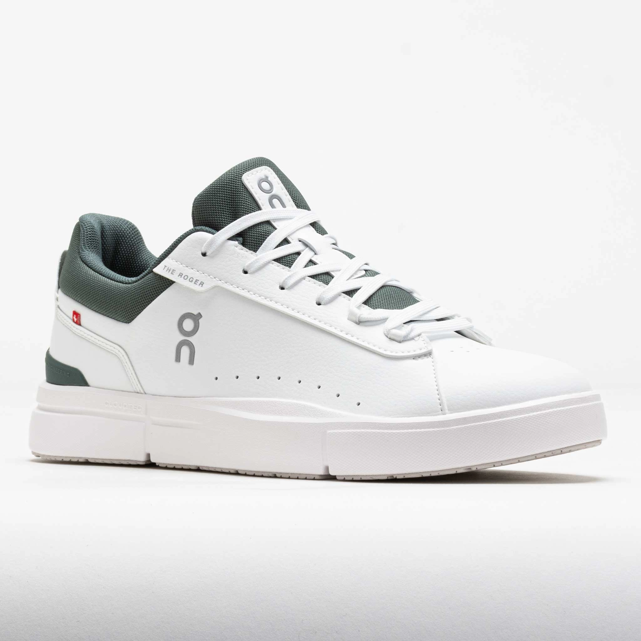 On The Roger Advantage Men's White/Olive On-Trend
