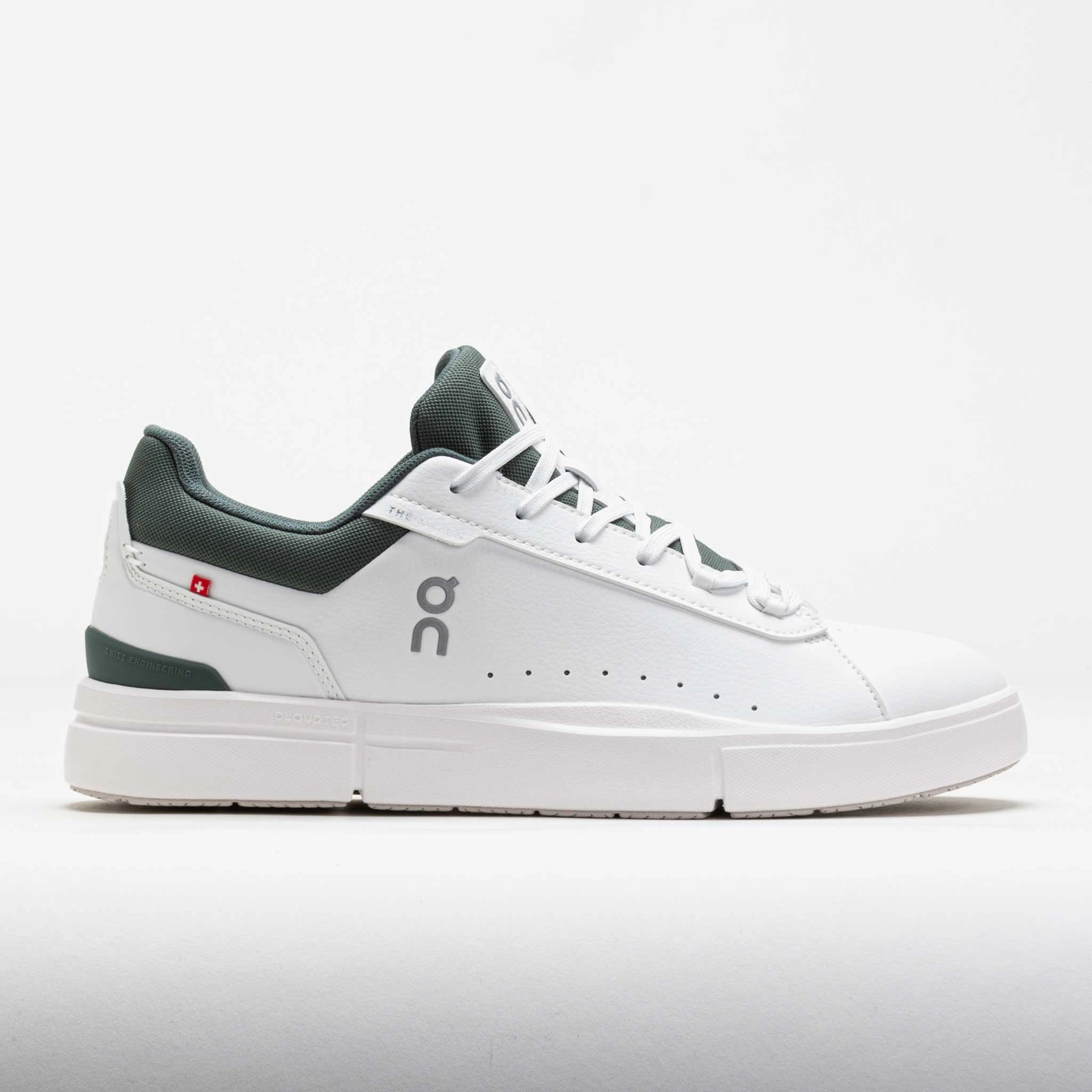 On The Roger Advantage Men's White/Olive On-Trend