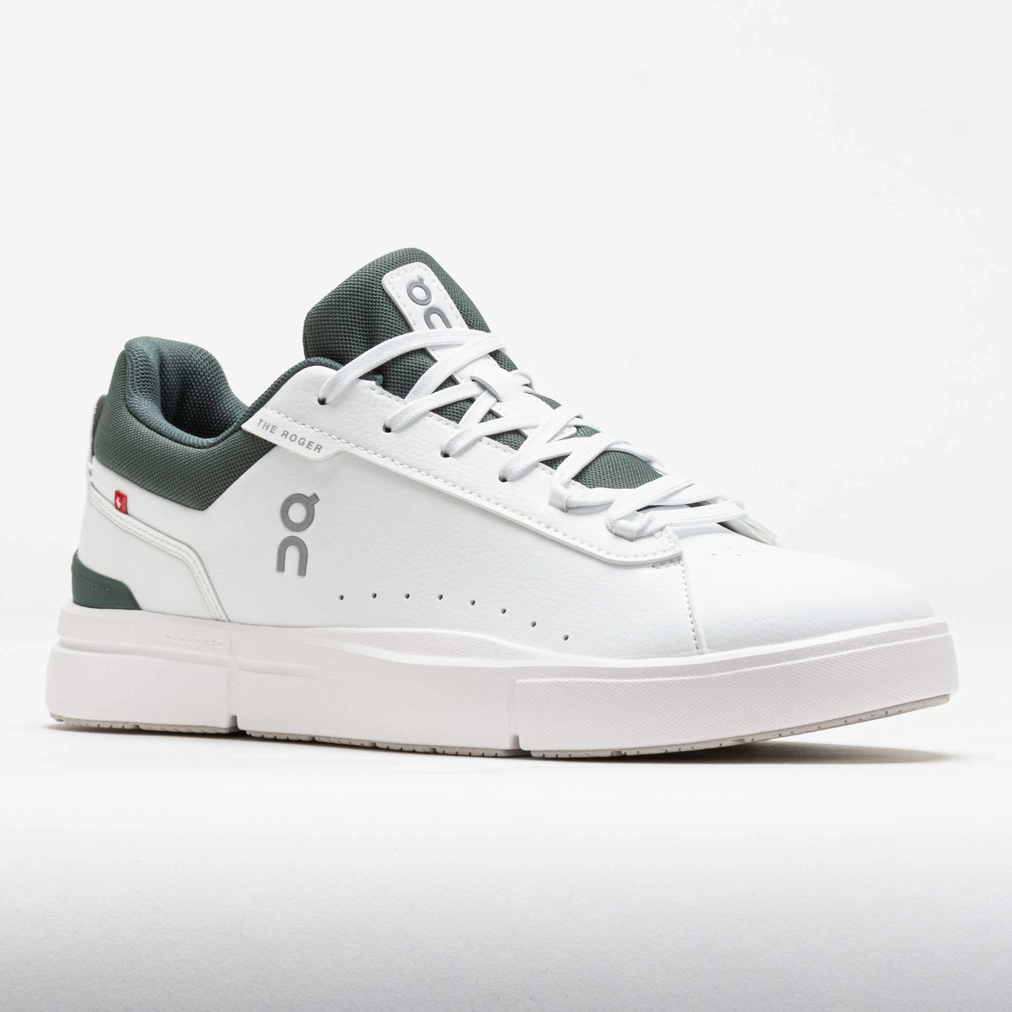 On The Roger Advantage Men's White/Olive On-Trend