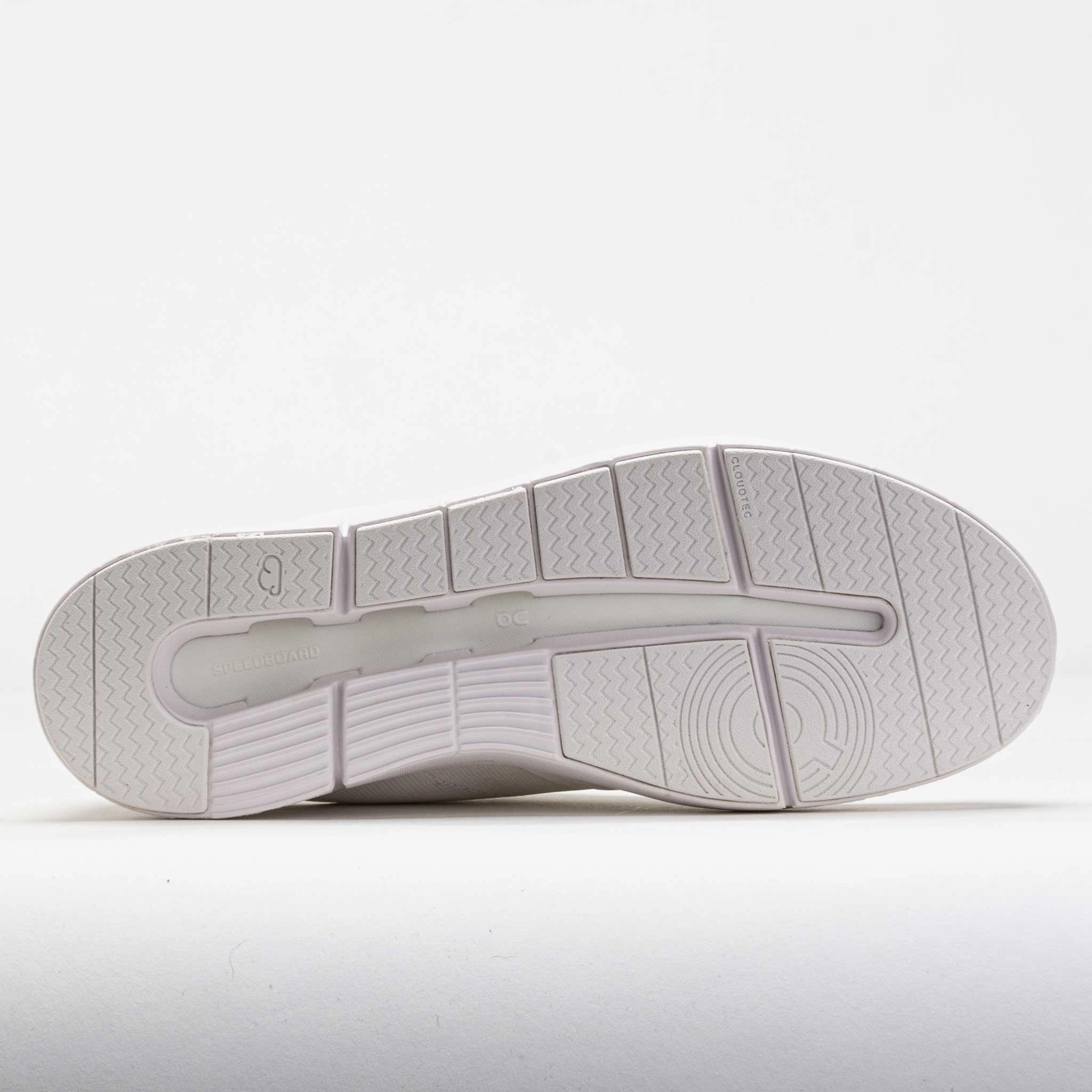 On The Roger Spin Women's White/Black Wind - resistant