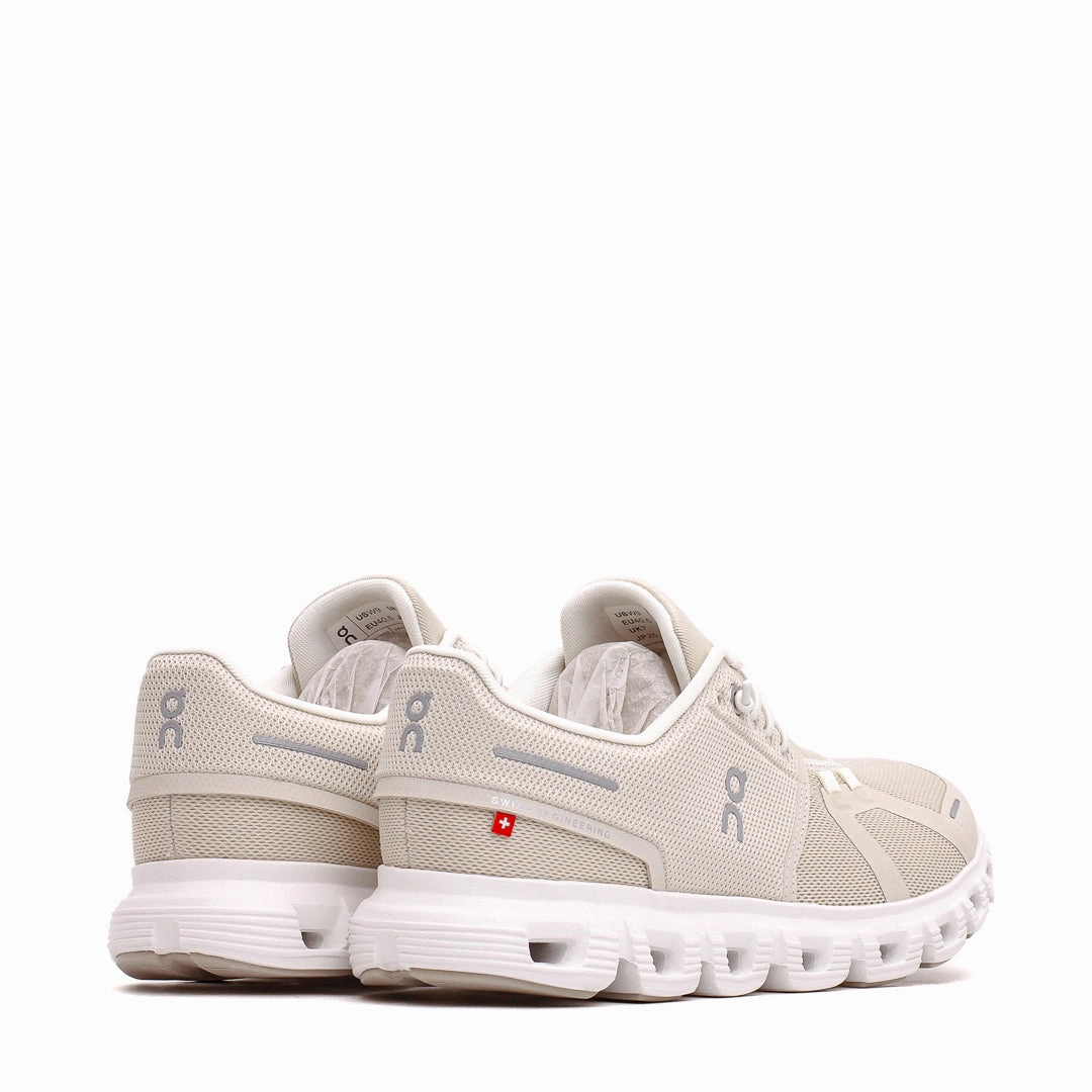 ON Women Cloud 6 Pearl White 3WF10060755 Soft Base