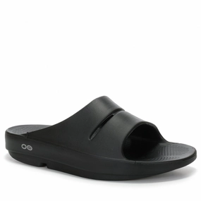 Oofos OOahh Black Comfortable And Practical
