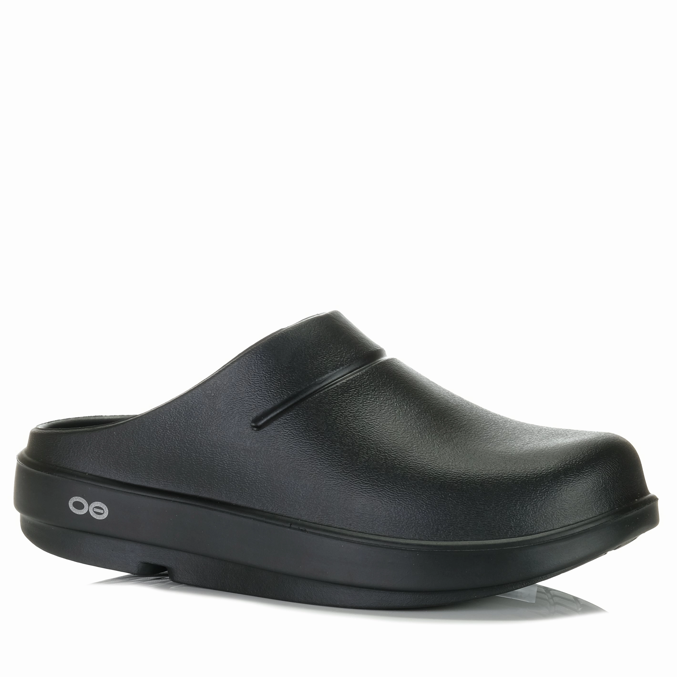 Metal Shine Durable And Comfortable Oofos OOclog Black
