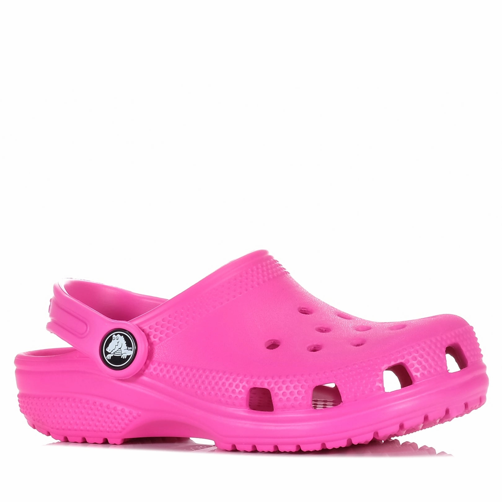 Crocs Kids Classic Clog Pink Crush Comfort Path