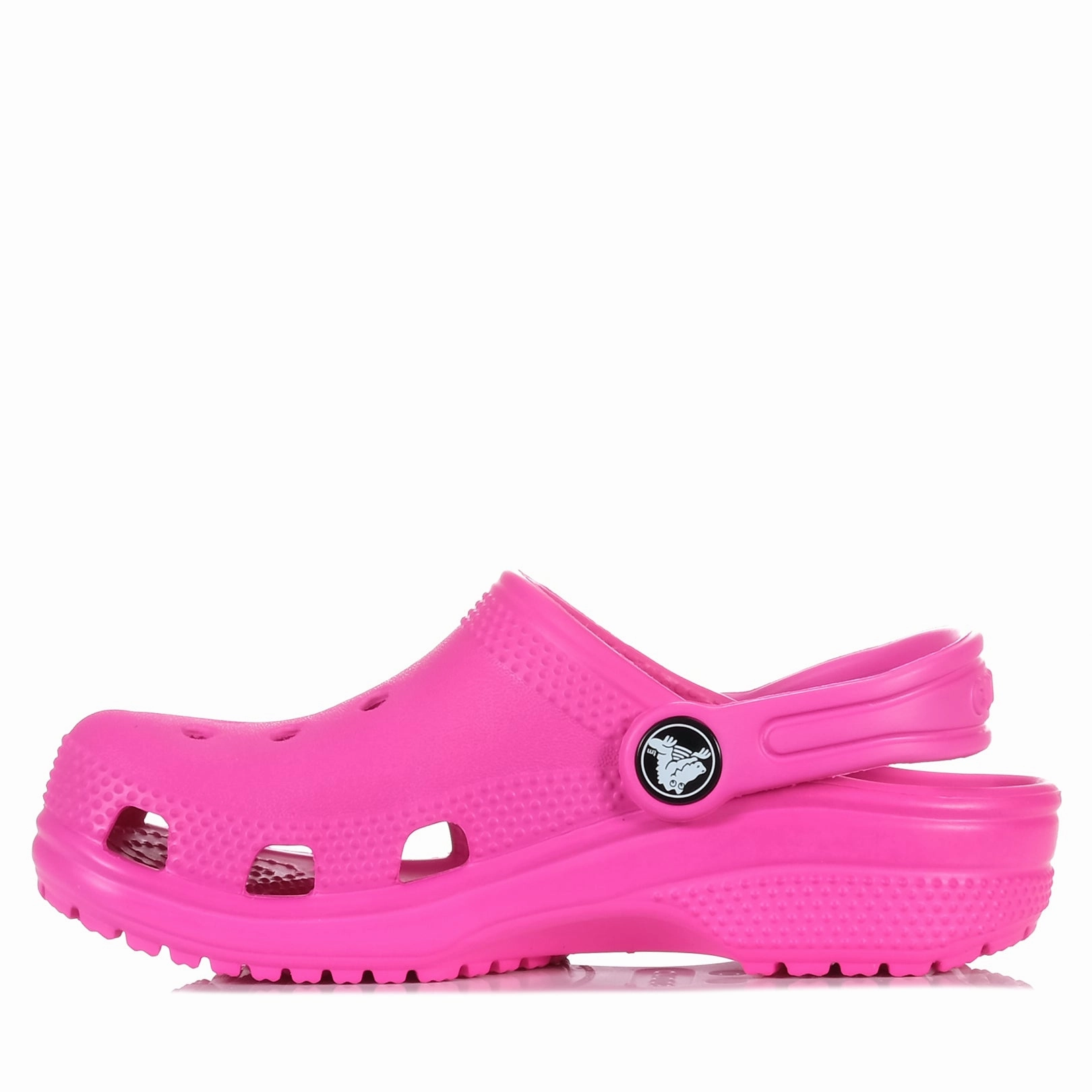 Open Style Crocs Kids Classic Clog Pink Crush