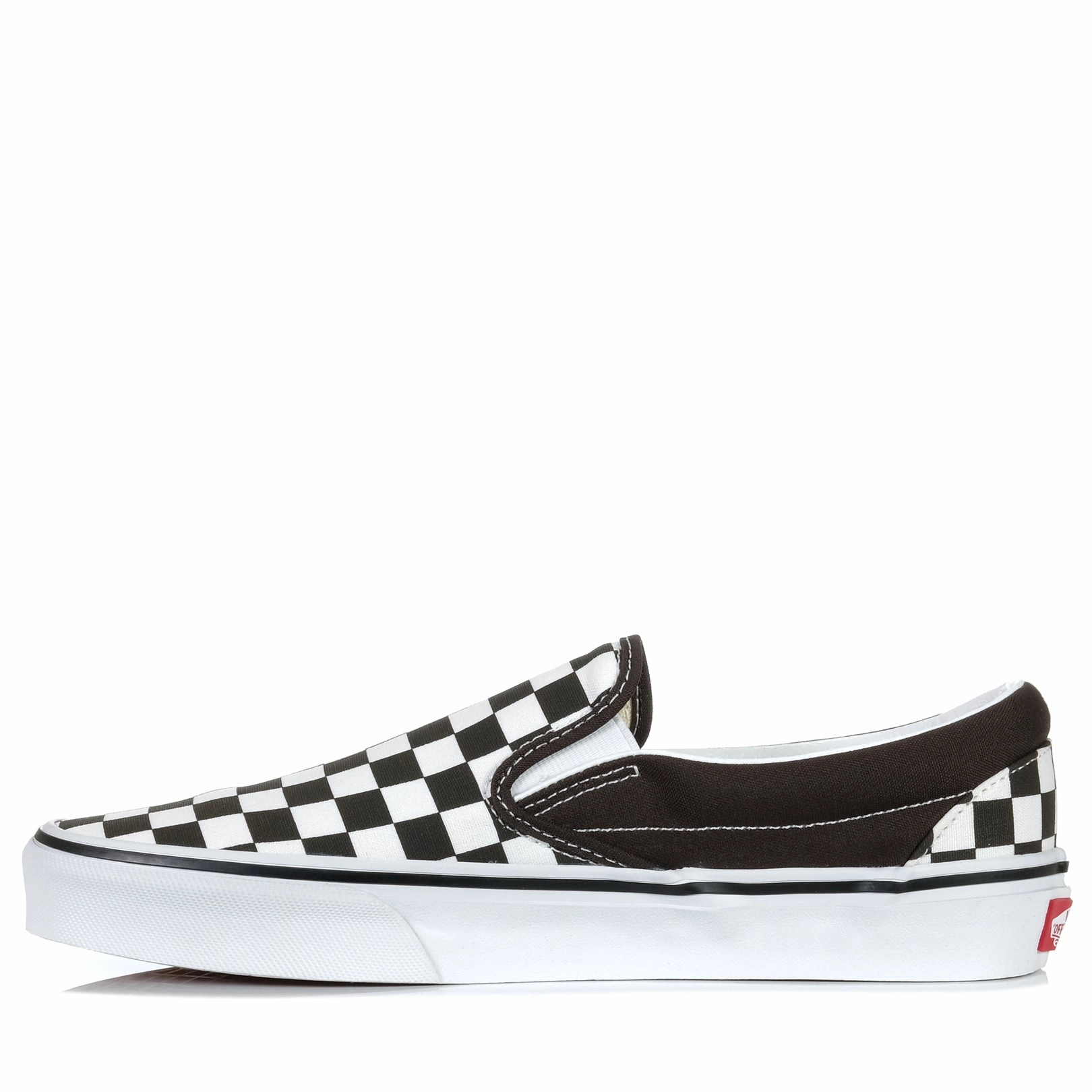 Optimal Flexibility Vans Classic Slip-On Checkerboard Turkish Coffee