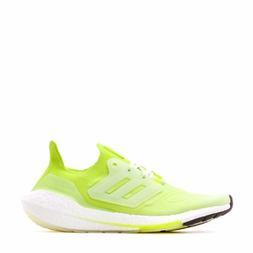 Adidas Running Men Ultraboost 22 Yellow GX5557 Ultra Breathable Comfortable Cushions
